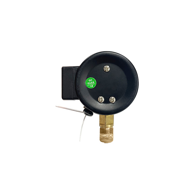 CE Certification 50mm Electric Contact Pressure Gauge 0-300 PSI, Black Iron Semi-Steel Radial Manufacturer, Factory