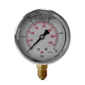 63mm Oil-Filled Pressure Gauge