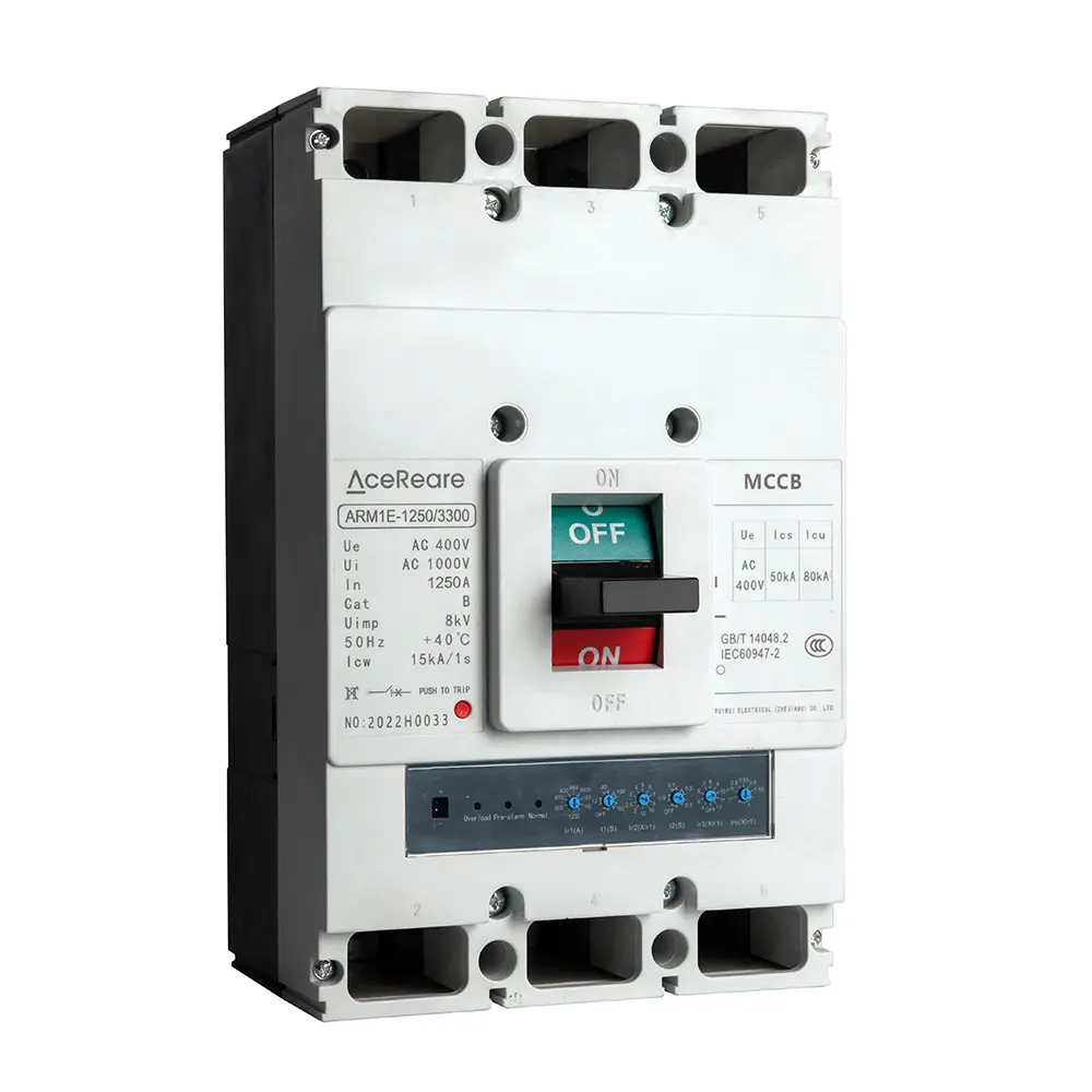 China Suppliers ARM3E Series Adjustable Circuit Breaker 400V/690V 1250A 3/4 Poles Factory Direct
