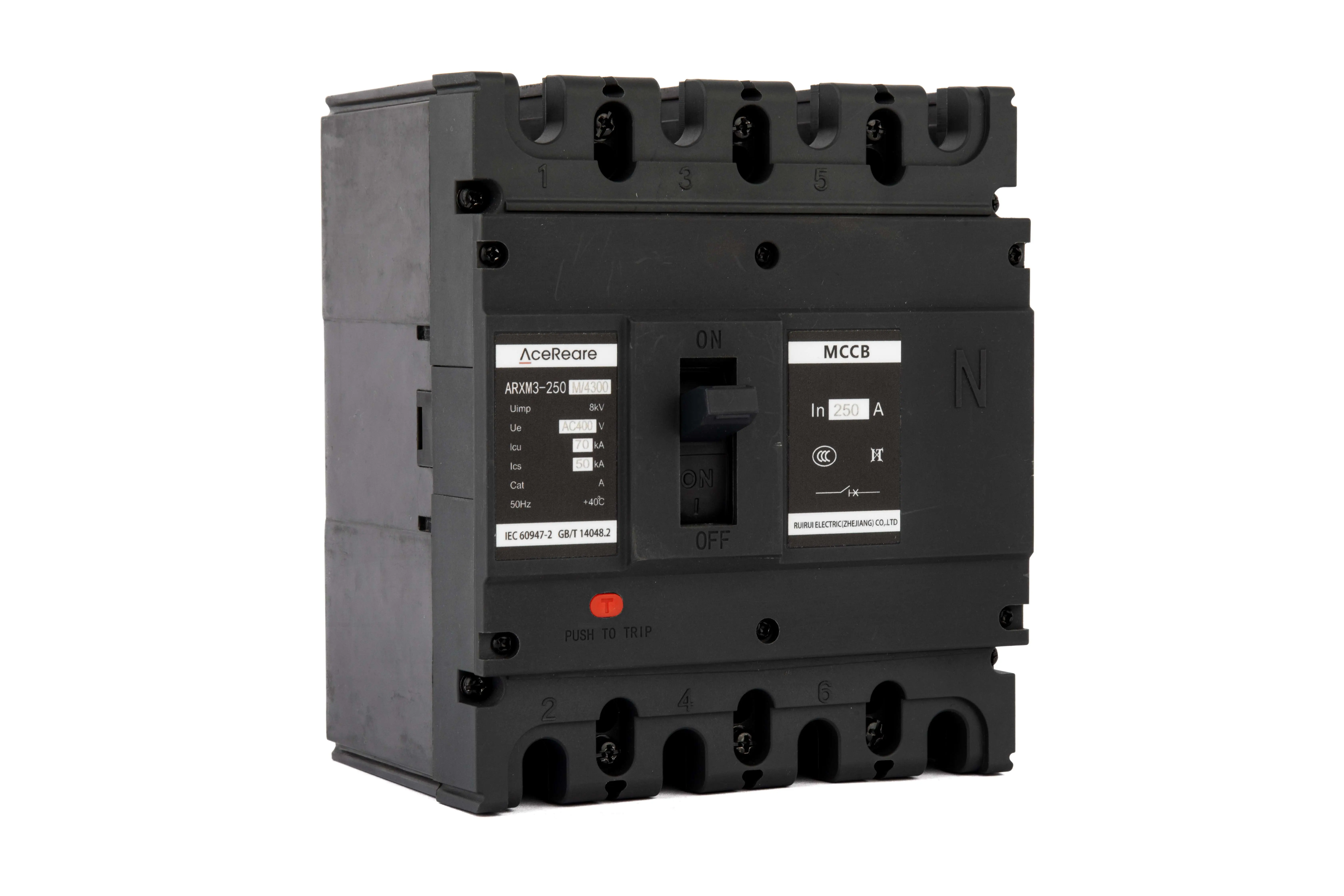 Wholesale ARXM3 Series Industrial Circuit Breaker 400V/690V, 63A to 250A, 4 Poles - China Suppliers Factory Factories, Factory