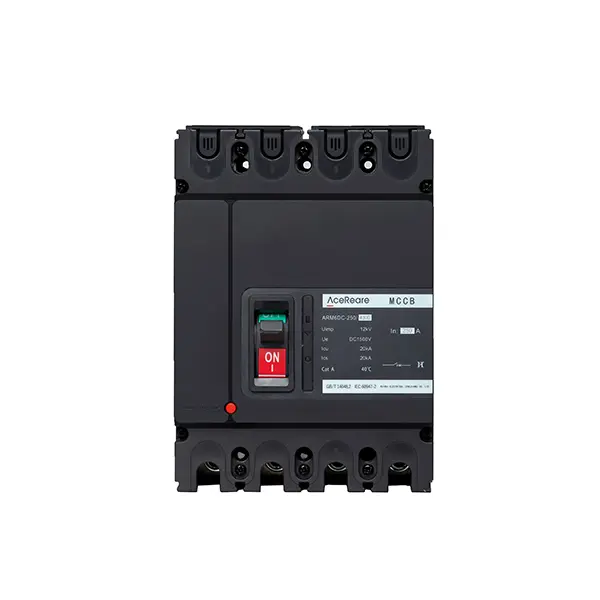 China Suppliers Factory ARM6DC Series PV Solar DC MCCB 700VDC/1000VDC/1500VDC 250A 2/4 Poles