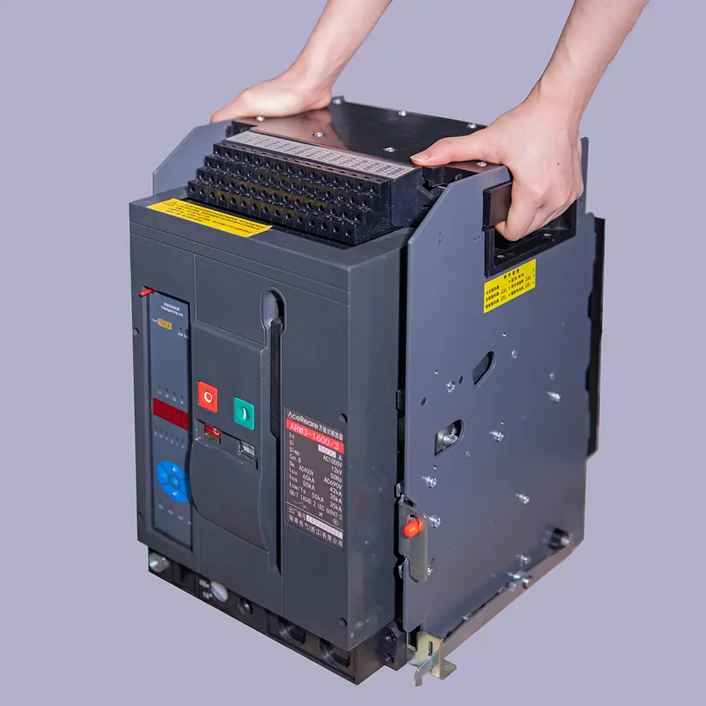 China 1600A Air Circuit Breaker ARW1-1600 - Drawer & Fixed Type, 3/4 Poles, 400/690VAC - China Suppliers & Factory Manufacturer, Supplier