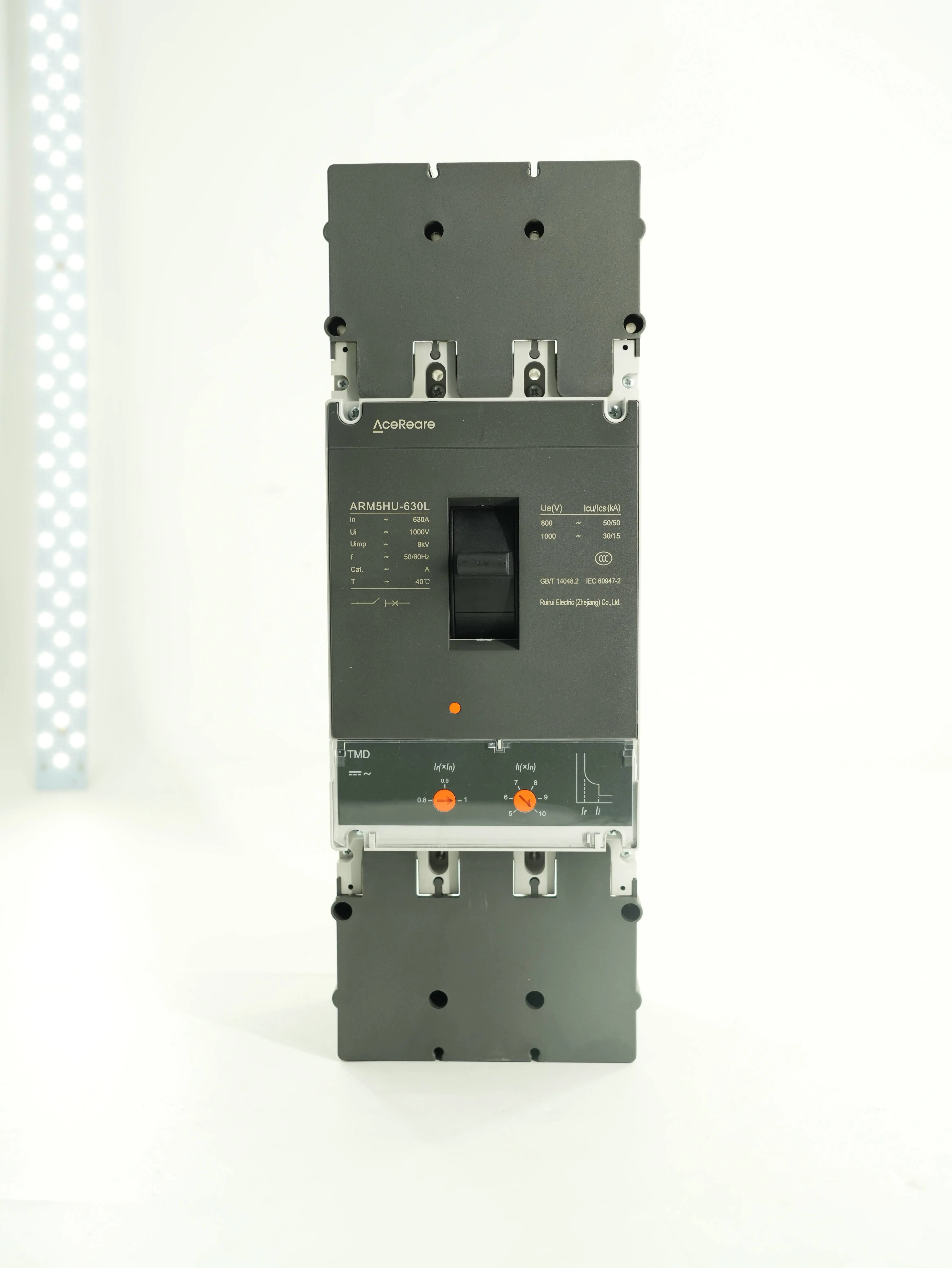 Wholesale High-Voltage ARM5HU-630-3P MCCB: 630A Circuit Breaker from China Suppliers for Power Protection in Factories Manufacturer, Suppliers