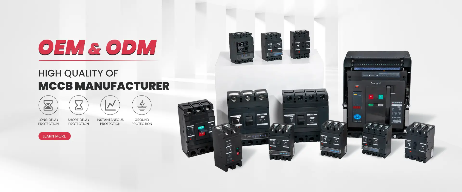 Acereare factory production line for MCCB circuit breakers