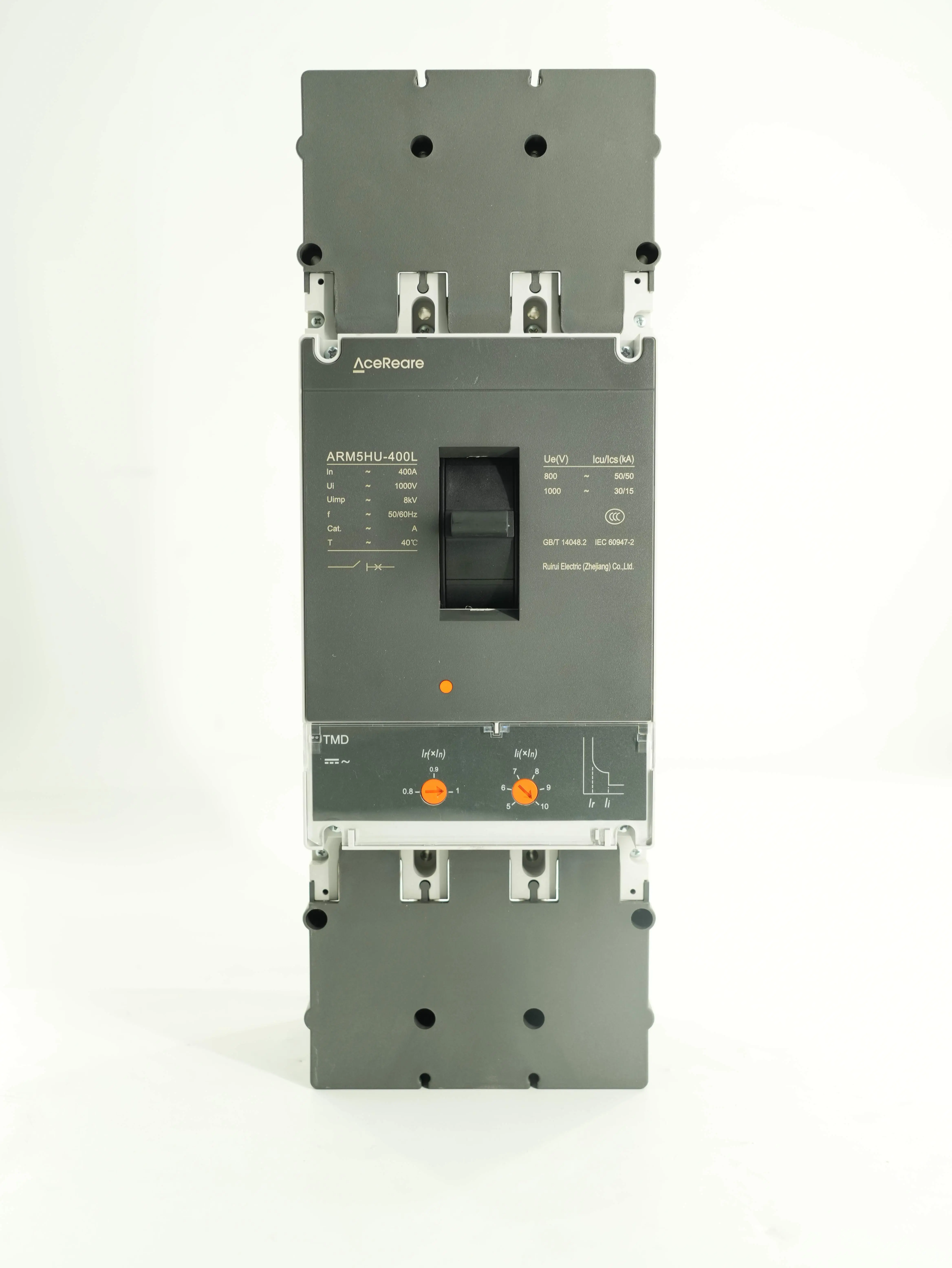 Wholesale High-Voltage ARM5HU-400-3P MCCB with High Breaking Capacity - Trusted China Suppliers & Factory Manufacturer, Supplier