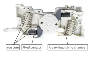 ARM5 double breaking type MCCB component design