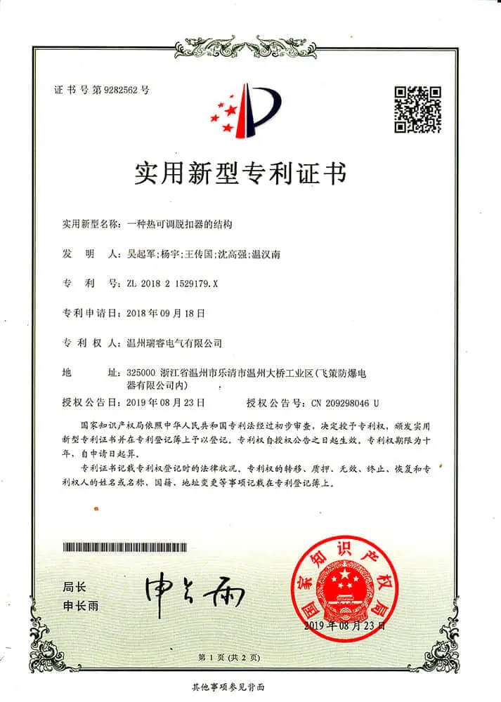 Acereare international standard certificate