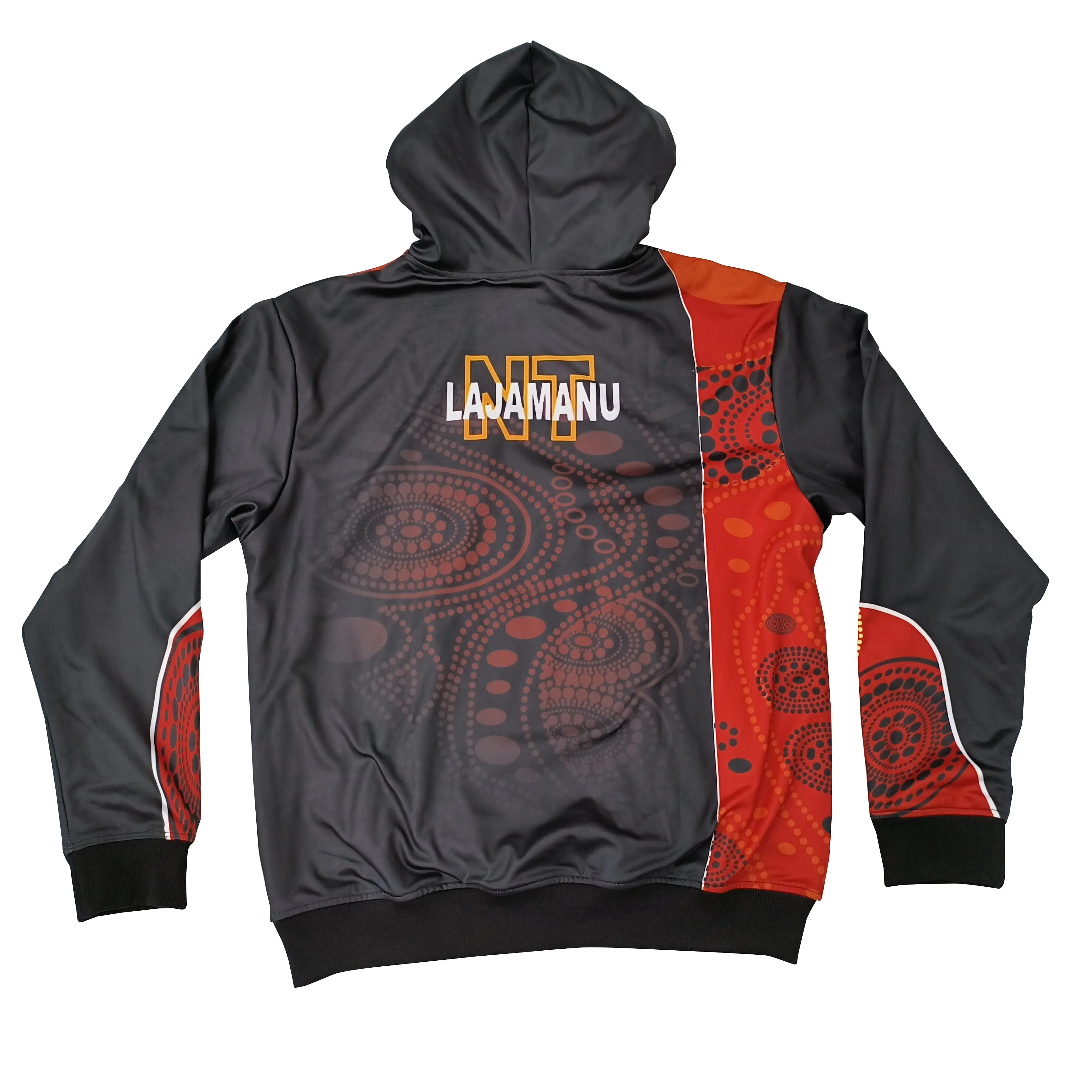 High-Quality Series Design Custom Logo Hoodie With Lace Black Cotton Rib Knit Transfer Printing Hoodie for Men Manufacturer, Supplier