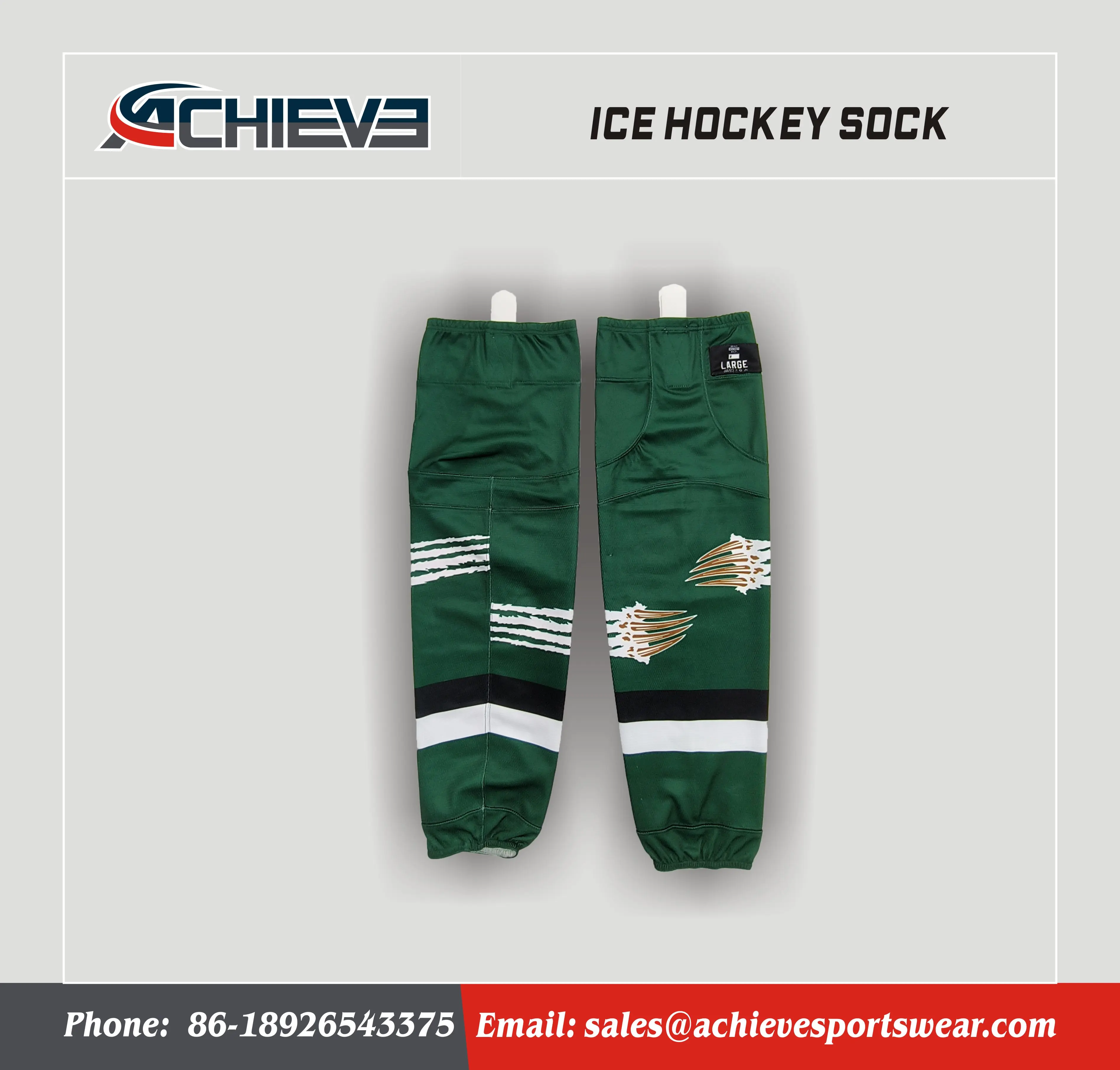 ODM Elite Custom Sublimation Hockey Socks – Airy & Long-Wearing Manufacturer, Product