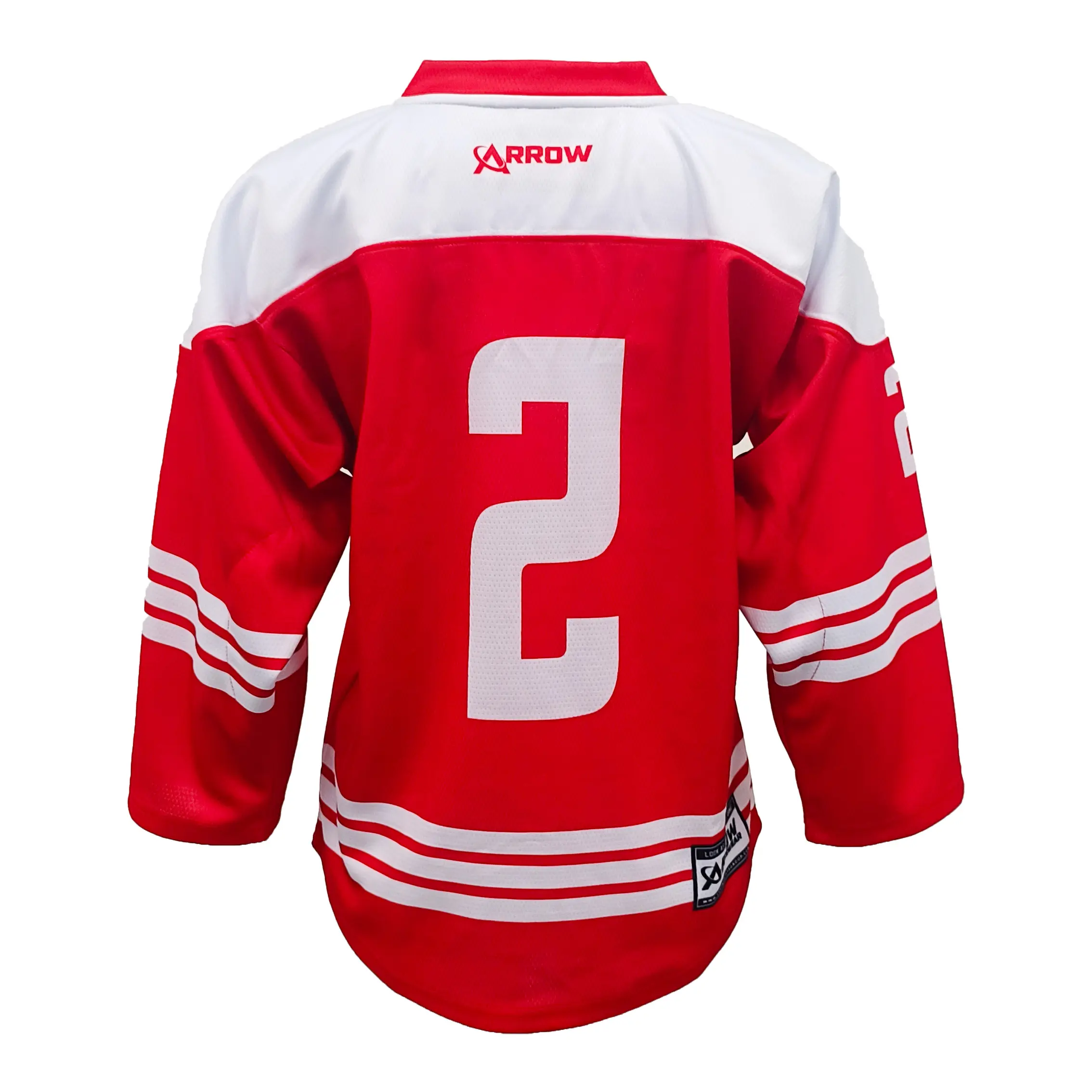 High-Quality Bay State Breakers Professional Ice Hockey Uniform - Red and White Version Factory, Products