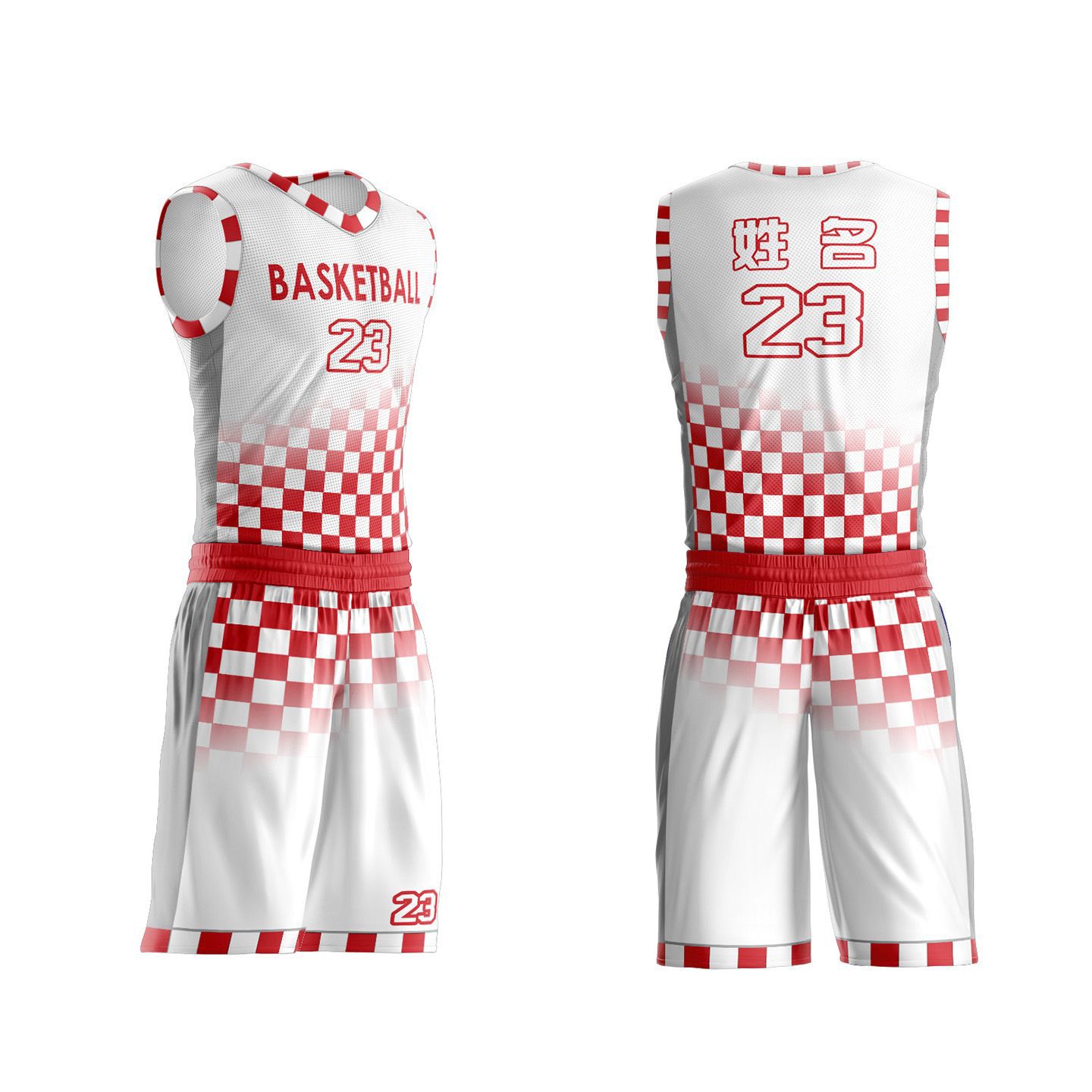 Basketball Jersey Gradient Detail