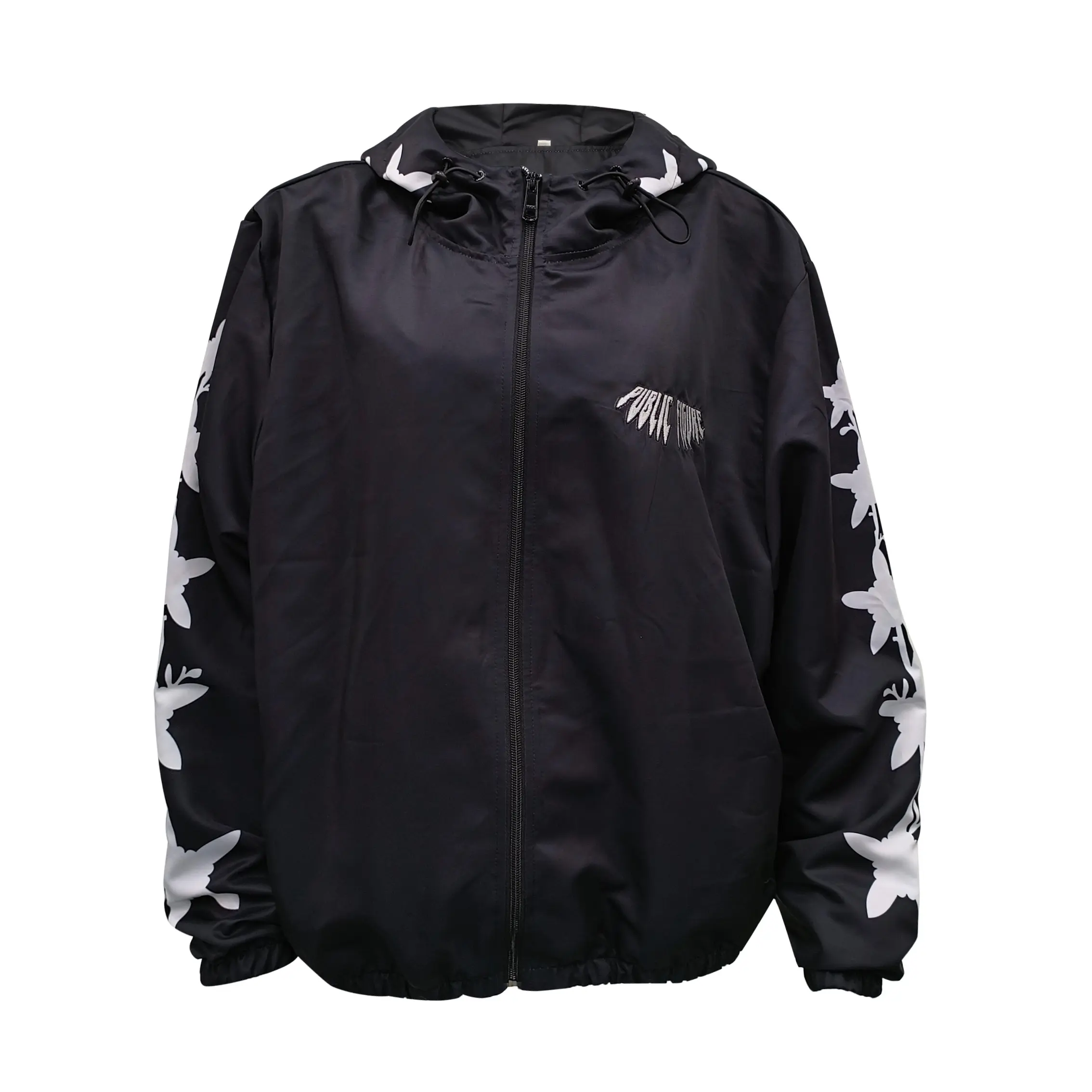 Custom Sublimation Embroidery Logo Team Waterproof Windbreaker Polyester Winter Jacket