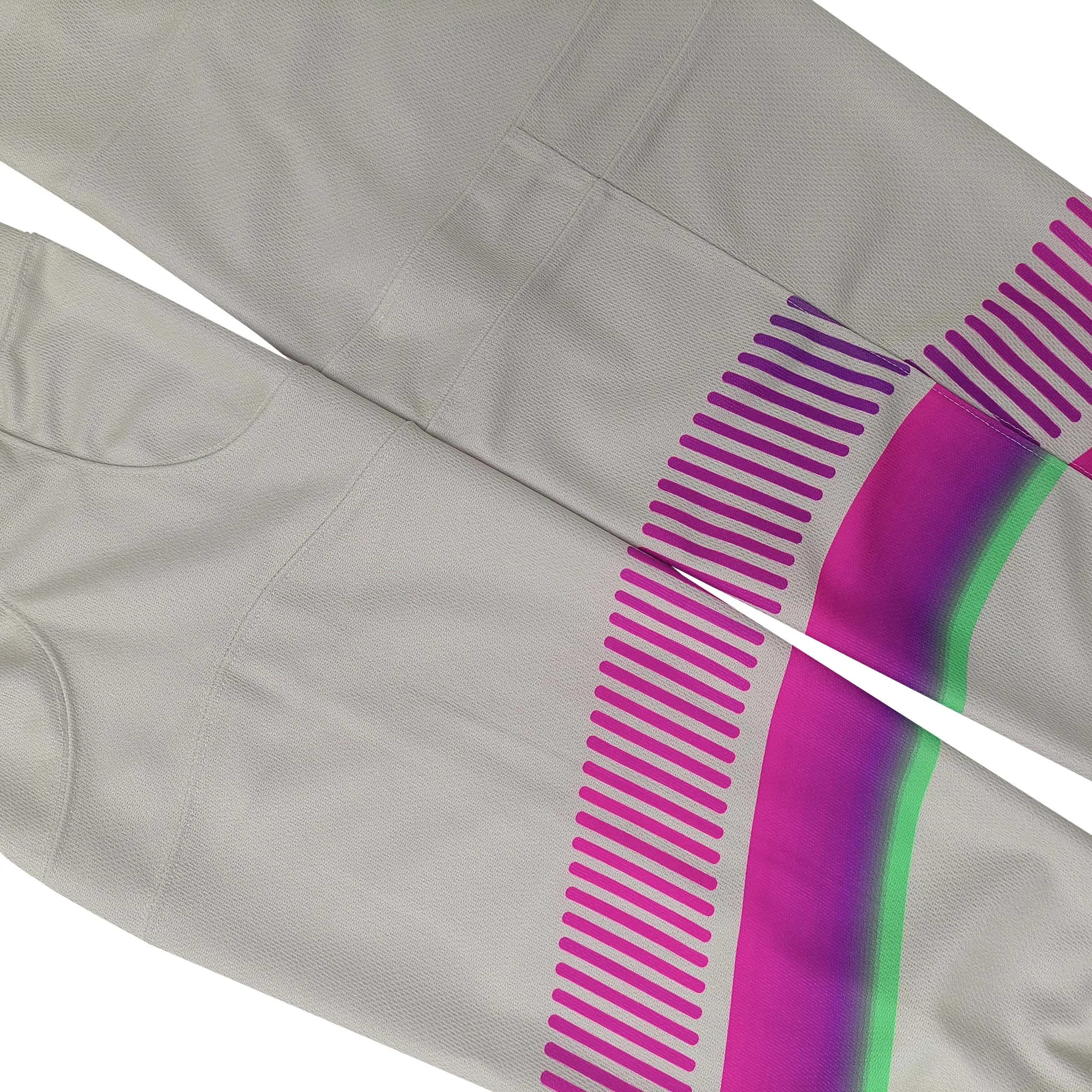 OEM Durable Custom Hockey Socks Heat Transfer Printing 100% Polyester Ice Hockey Kits Suppliers, Products