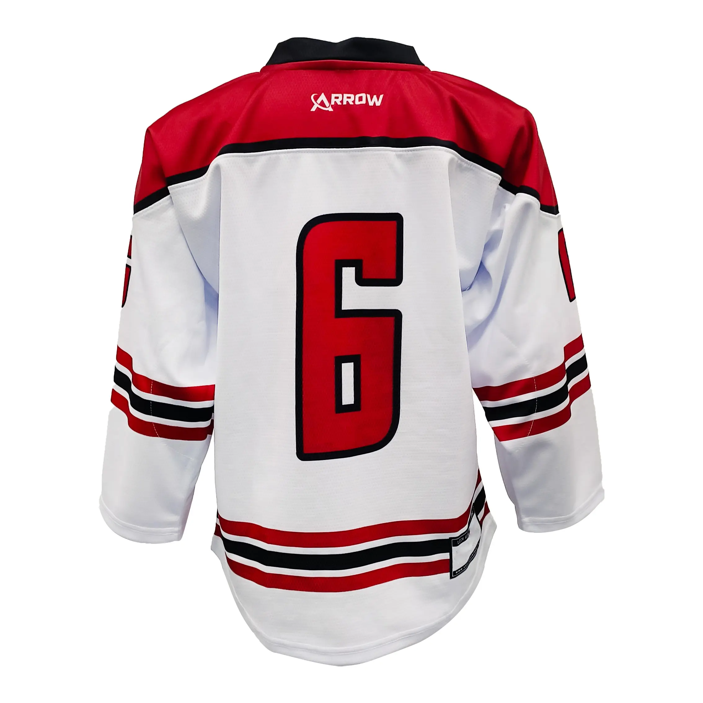 Custom Clover Logo Ice Hockey Jersey Lace Neck Full Sublimation Printing Jerseys