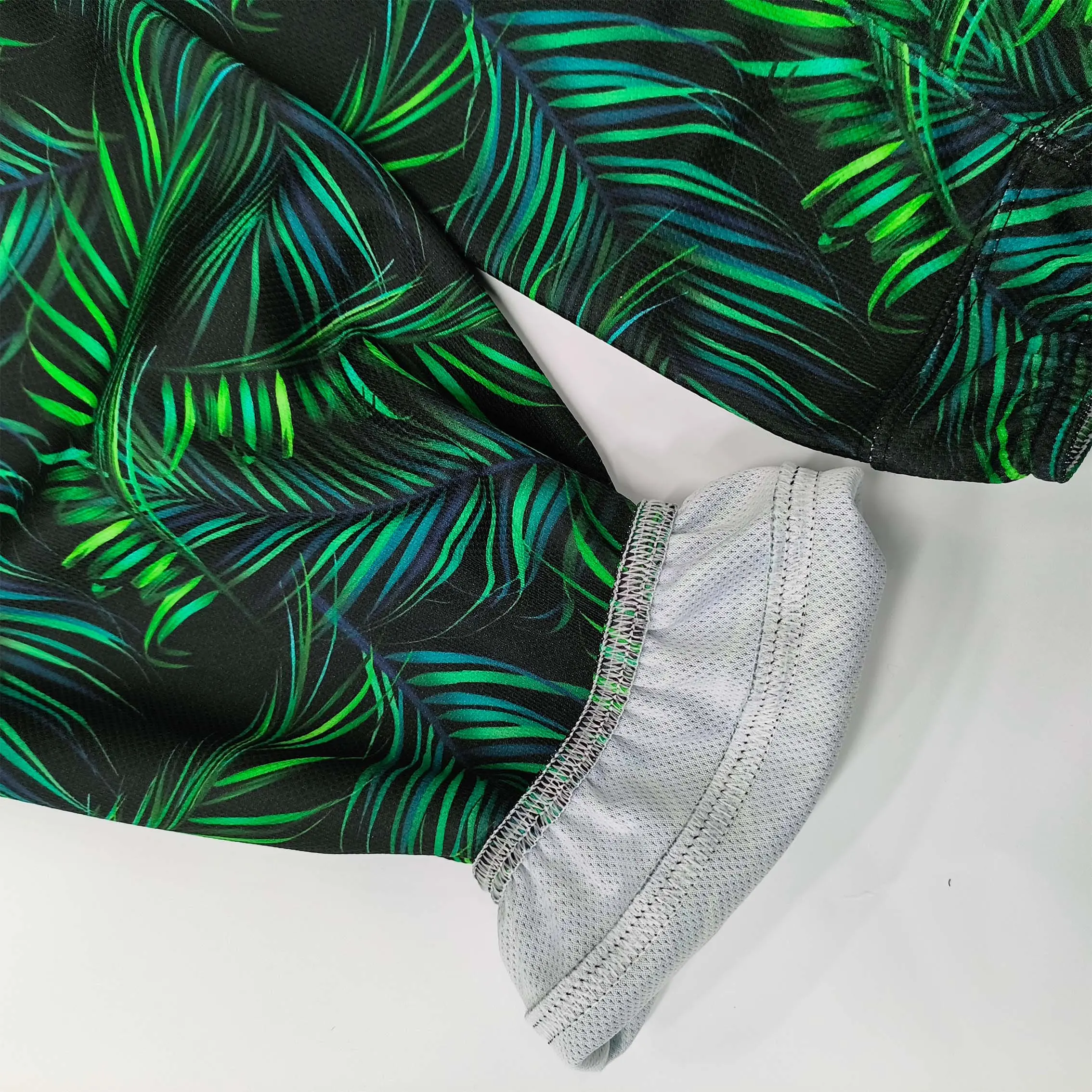 Custom Sublimated Ice Hockey Socks – Tropical Palm Team Design