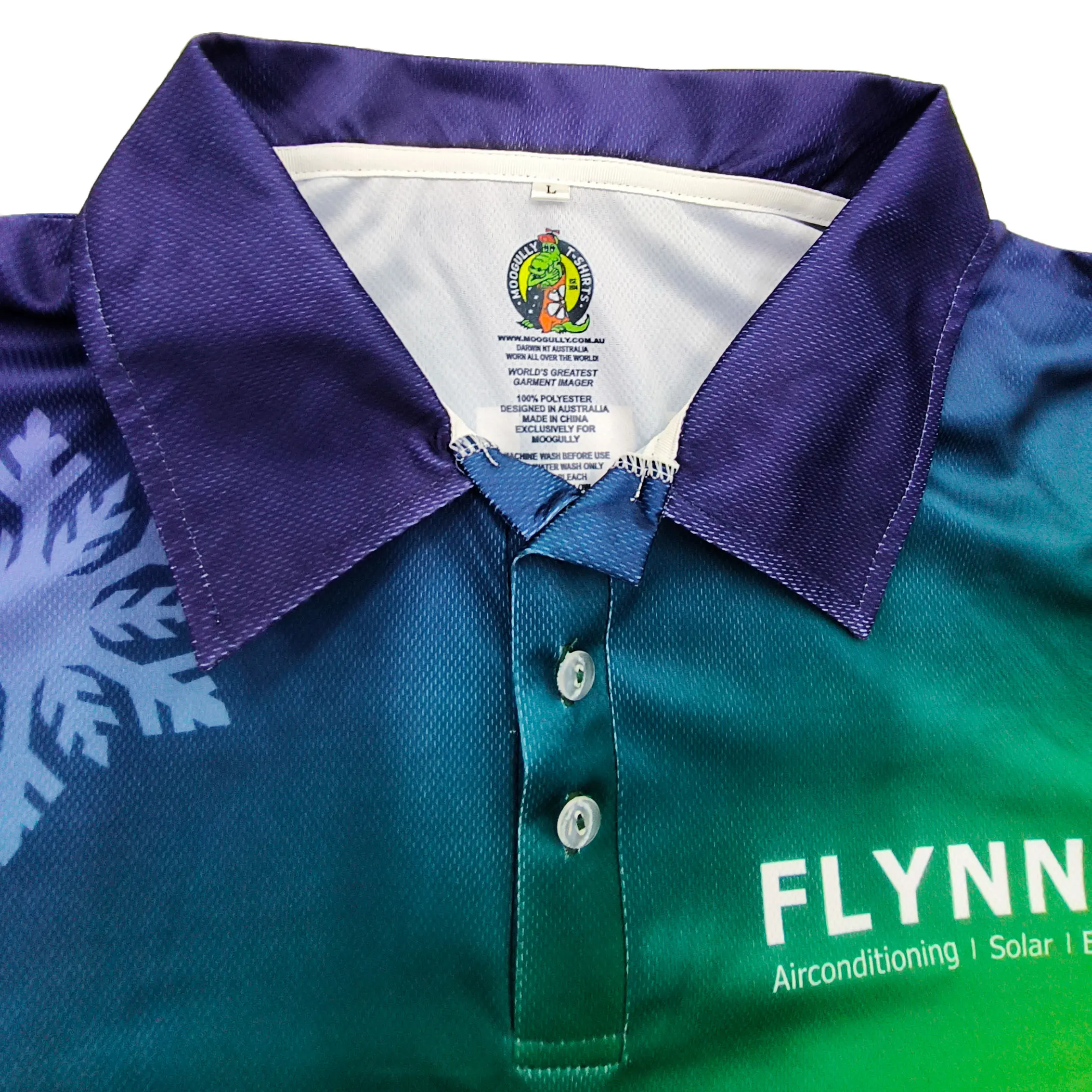 ODM SpectrumFlow Sublimated Long Sleeve Performance Polo Suppliers, Factories