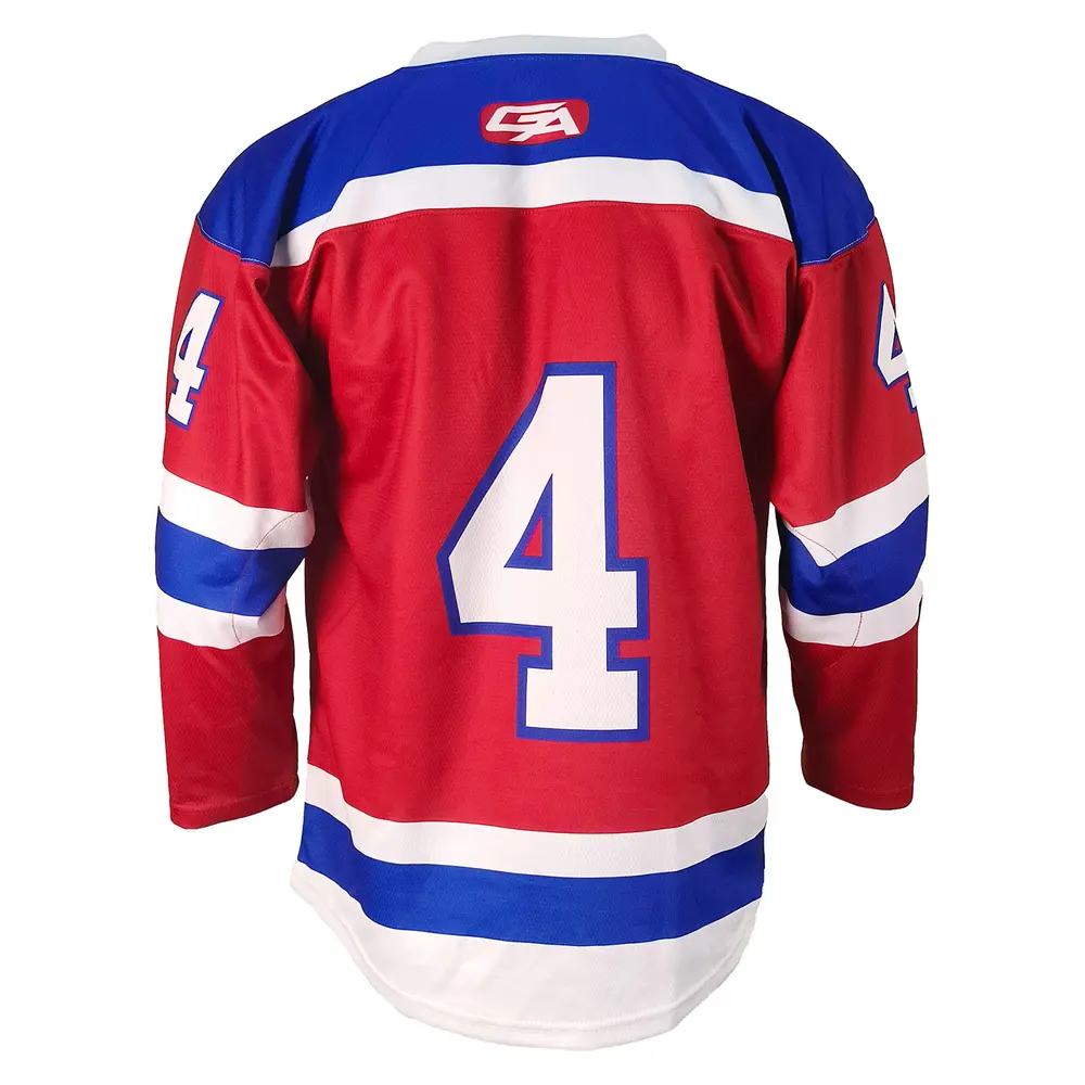 OEM Custom Made Sublimated Ice Hockey Uniform & Jersey