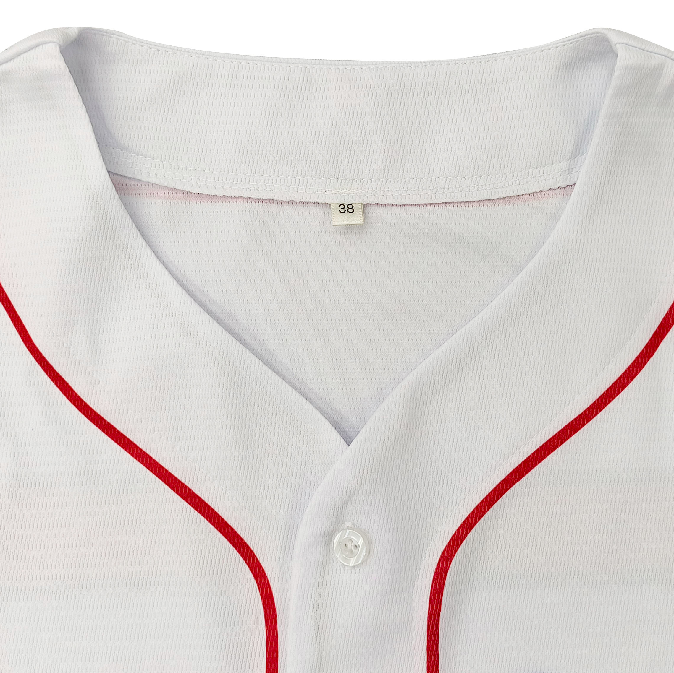 Baseball Jersey Athletic Fit View