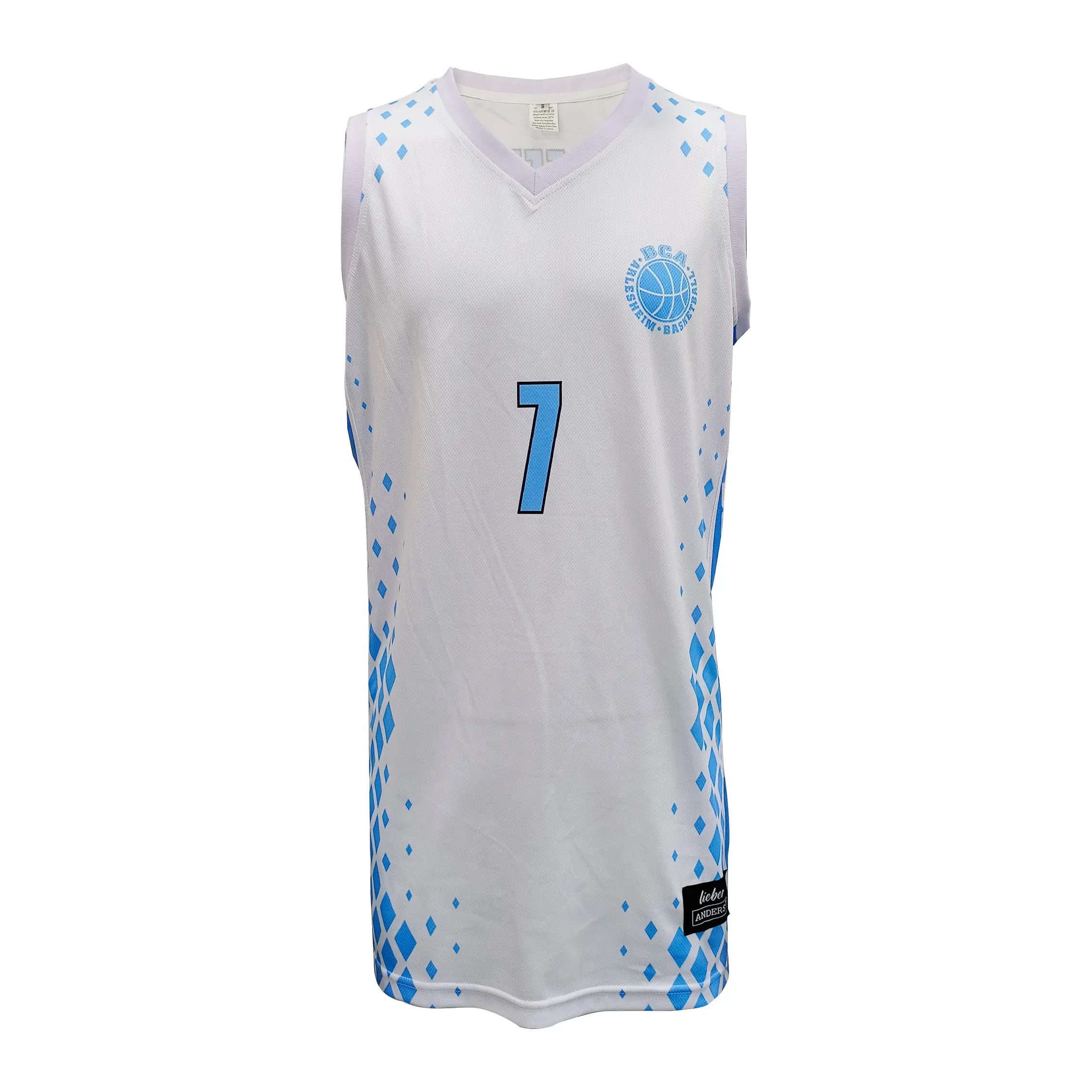 Custom Men's Basketball Wear Club Team Wear Basketball Top Jersey
