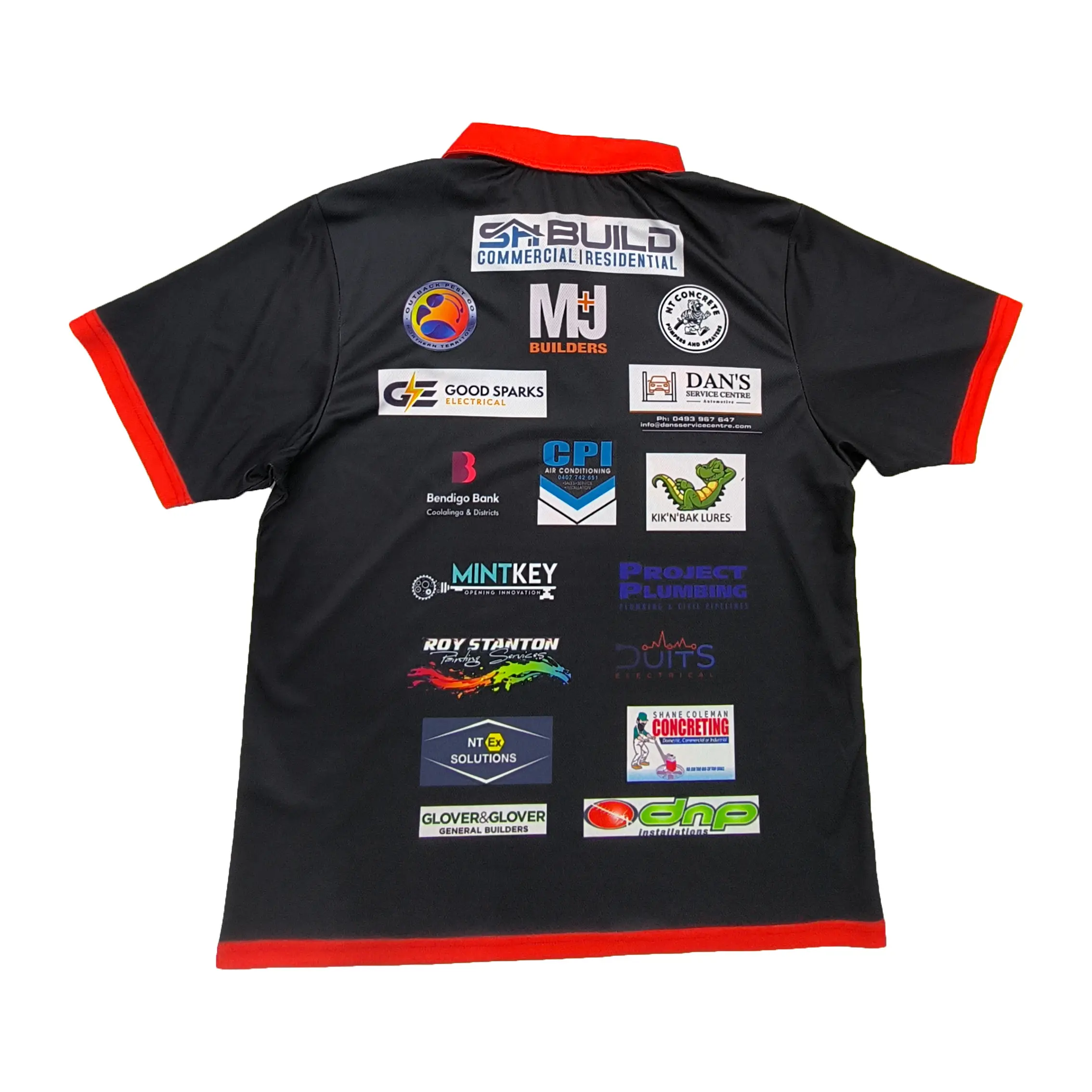Wholesale Polo Shirts Customized Racing Polo Stand Neck