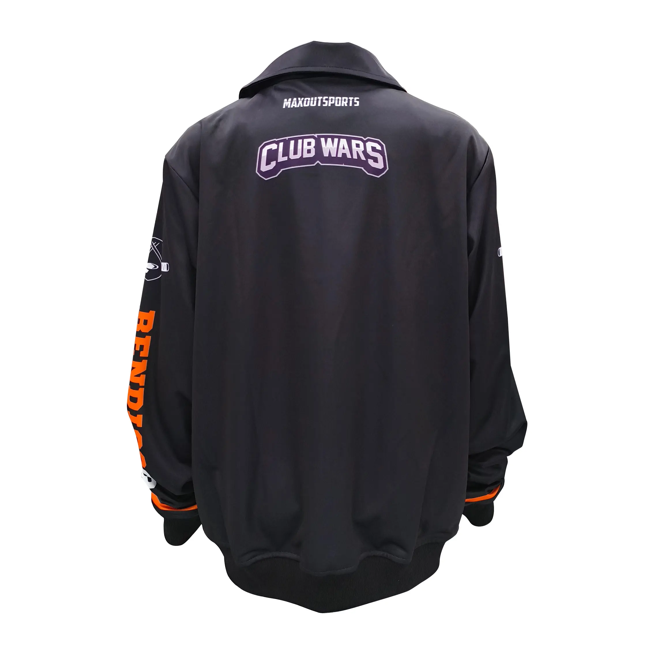 Custom Full Zip-Up Sublimated Jacket | Sports Team Wear With Cotton Cuff and Bottom