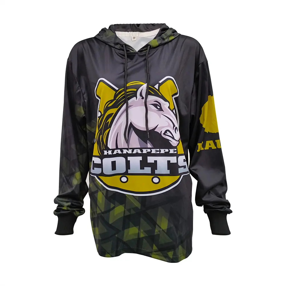 Custom Graphic Polyester Hoodie – Breathable, Durable, Sublimation Print