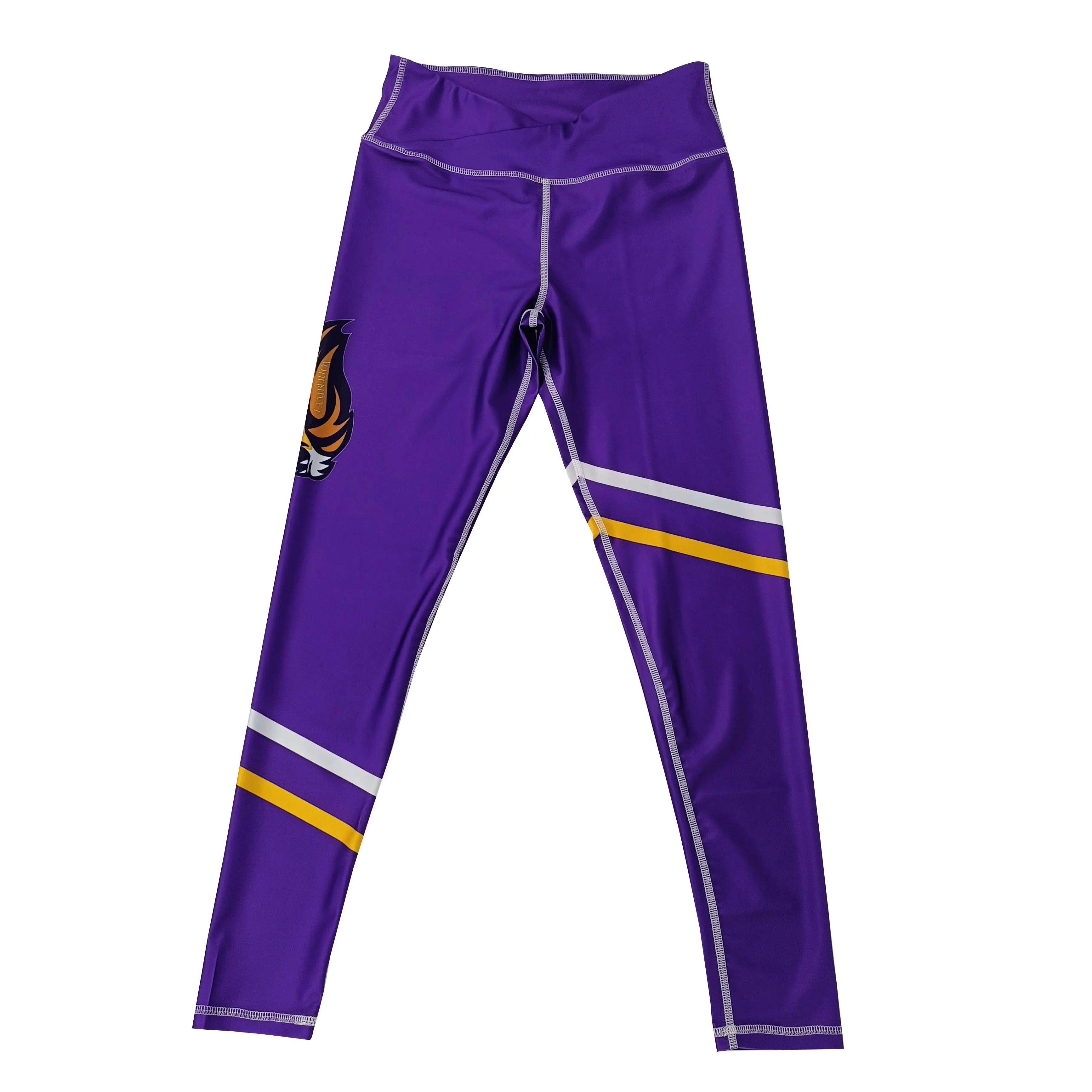 Custom Yoga Pants Customization Purple Design Spandex Legging for Yoga Sport Supplier, Suppliers