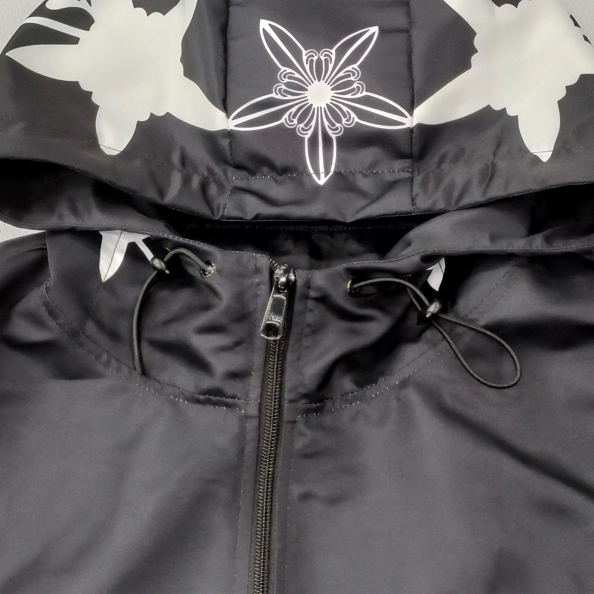 Custom Sublimation Embroidery Logo Team Waterproof Windbreaker Polyester Winter Jacket