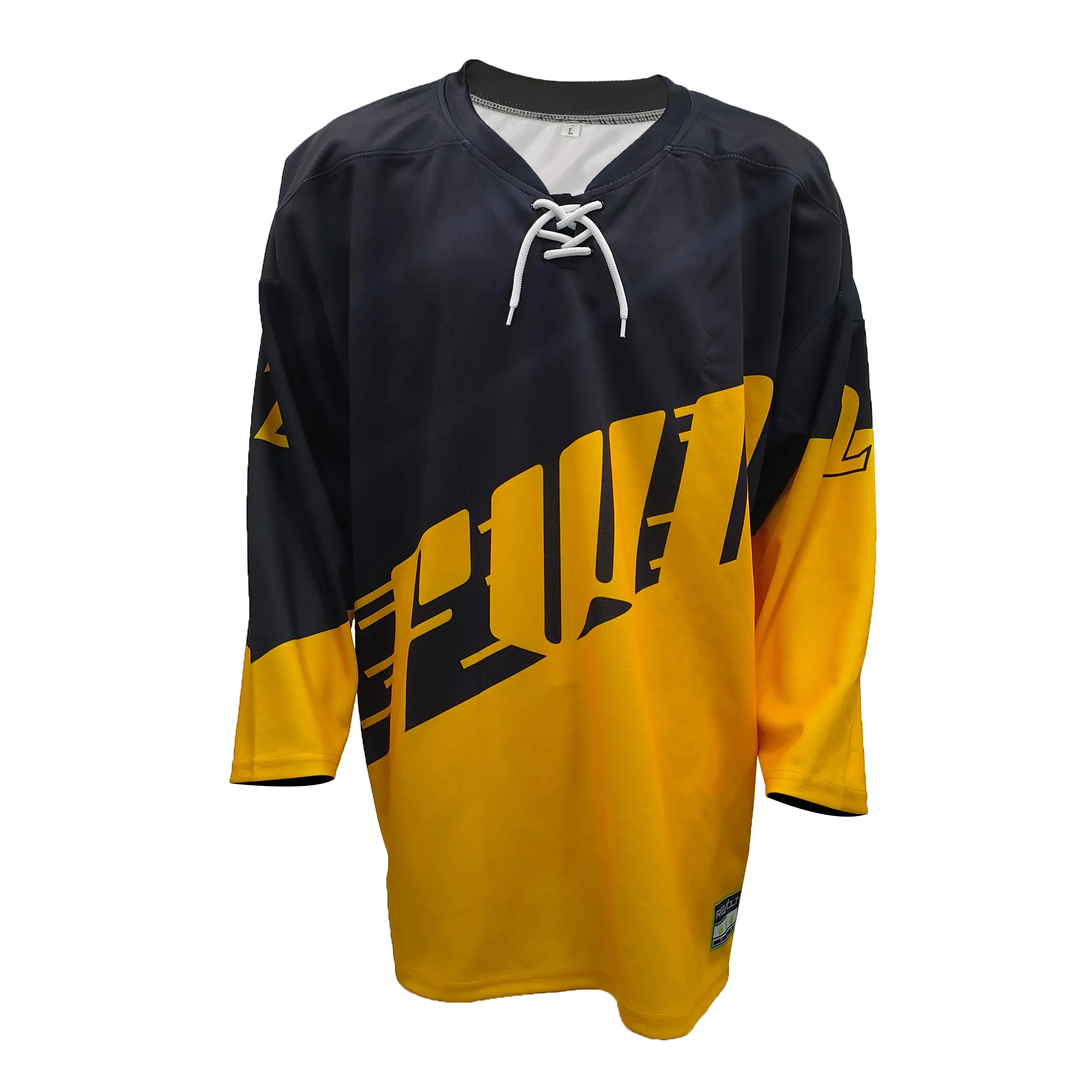 Custom Classic 100% Polyester Sublimation Plus Size Ice Hockey Jerseys