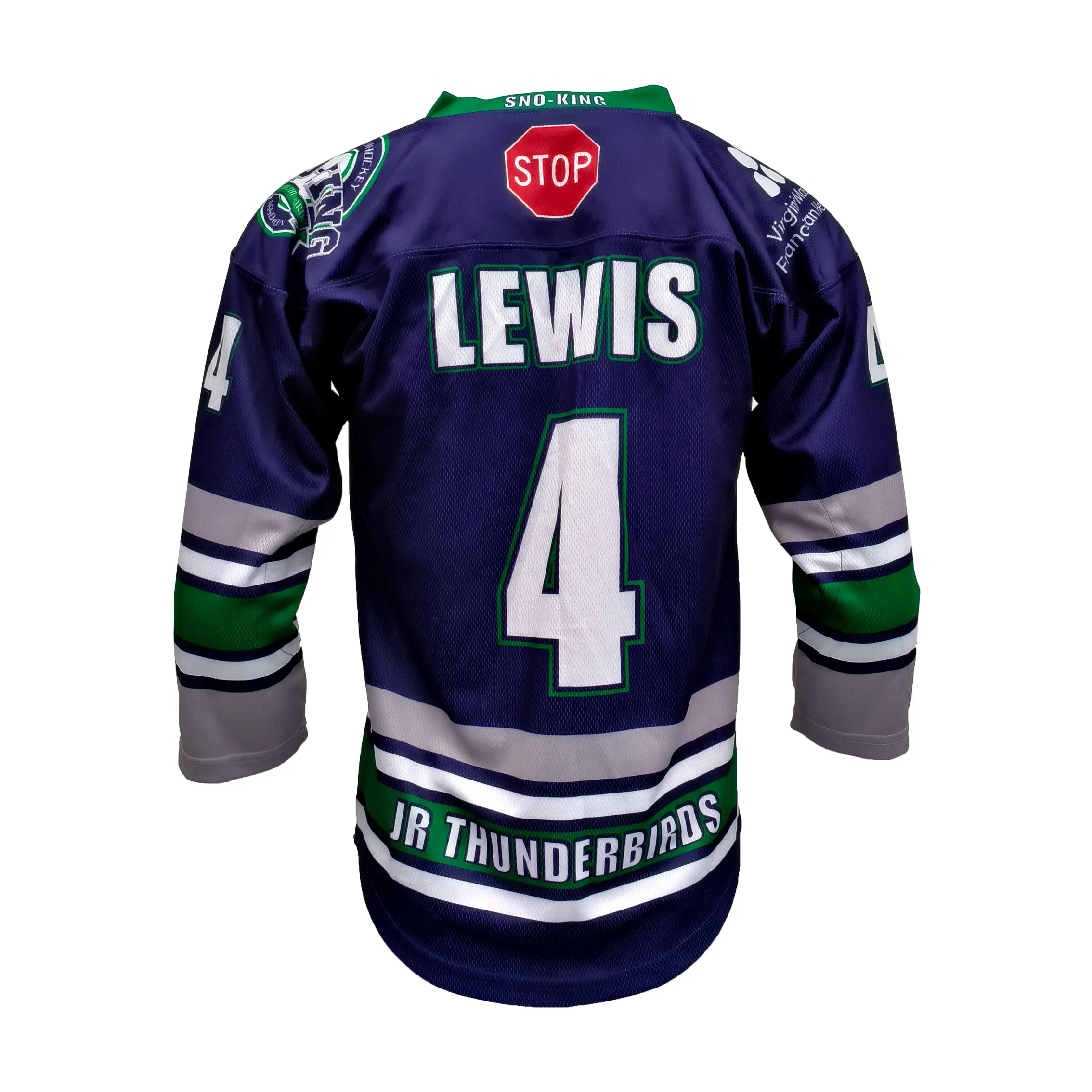 High-Quality Best Price Quick Dry OEM Professional Polyester Customized Embroidery Ice Hockey Jersey Supplier, Factory