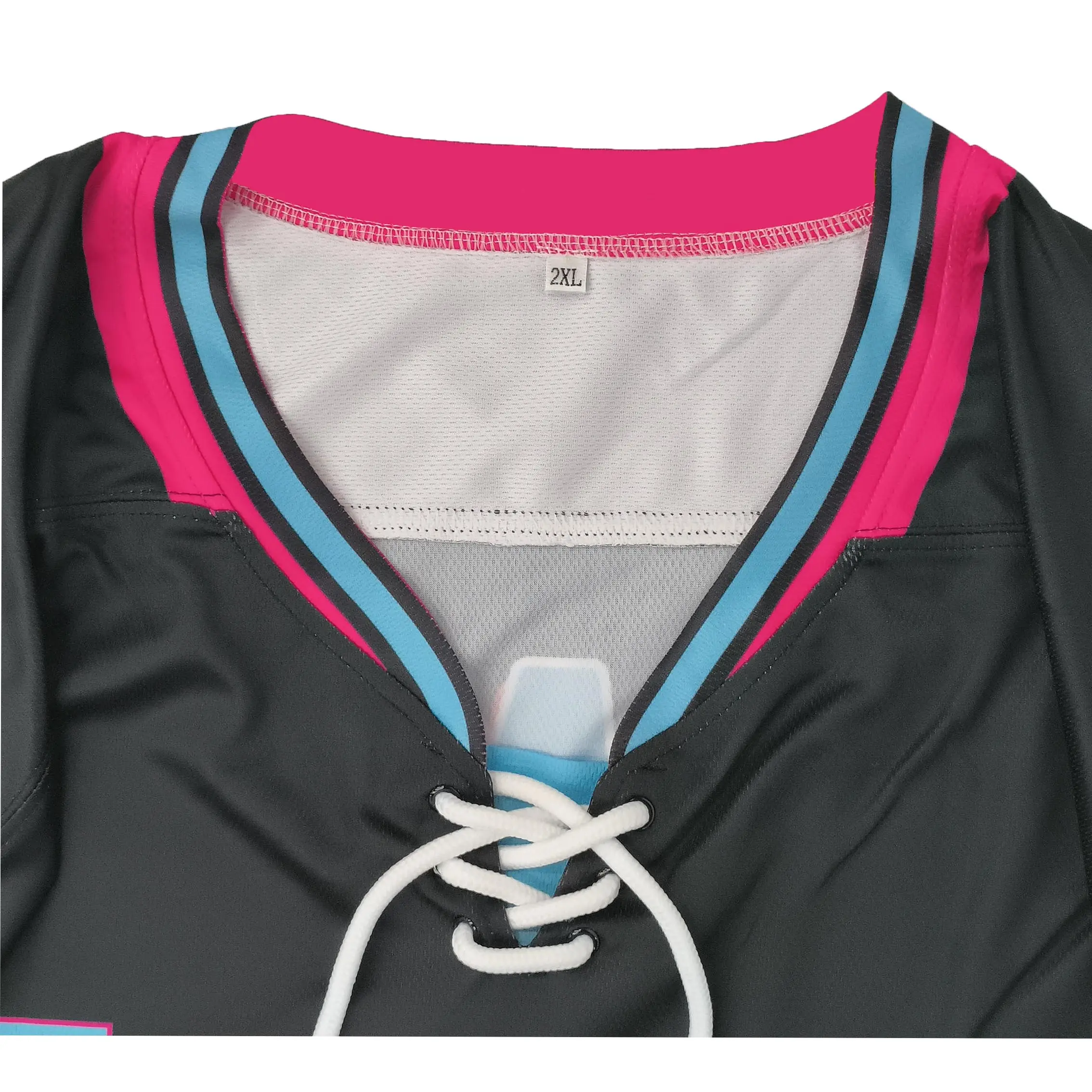 Custom Wholesale Sublimattion Hot New Design 100% Polyester Quicky Try Ice Hockey Jerseys