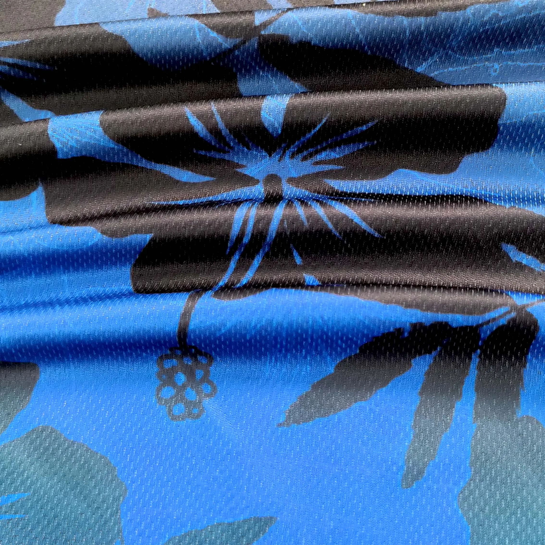 Custom Sublimated Basketball Vest Dark Gradient Tropical Print Sleeveless Jersey