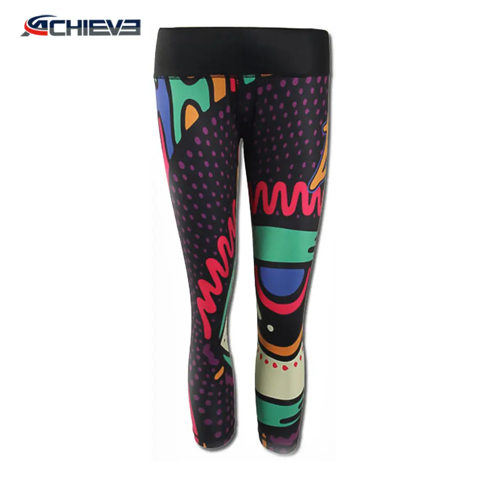 Custom Sublimated Yoga Leggings – OEM Available