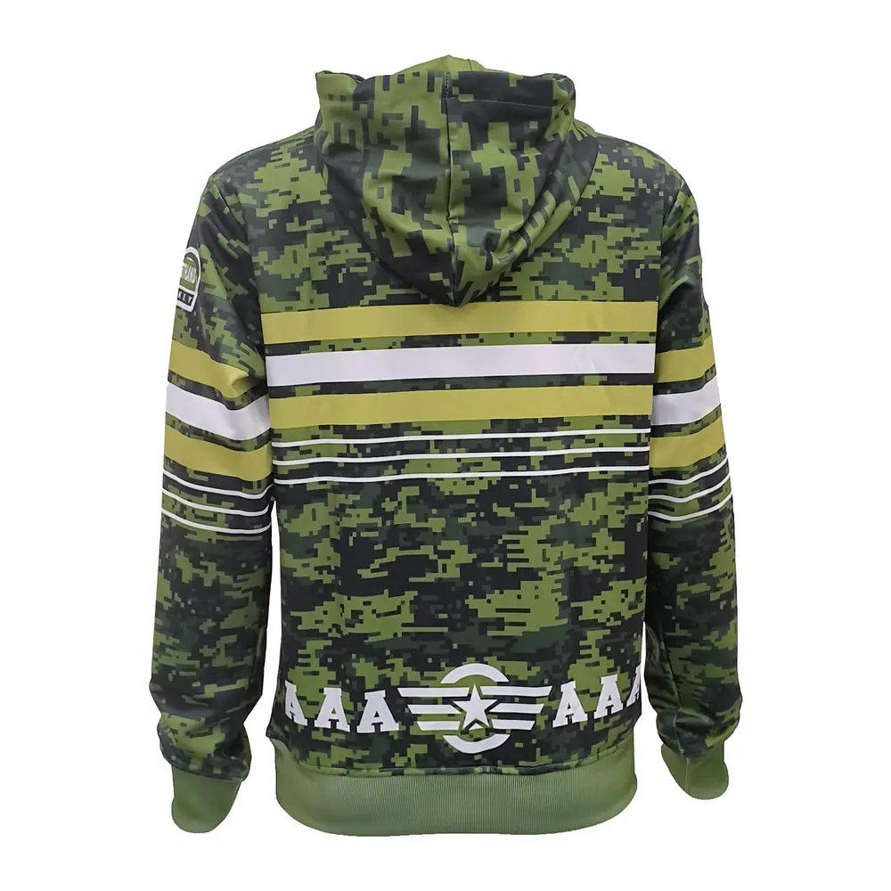 Custom Camo Hoodie – Full Sublimation Team Hoodie with Personalized Name & Logo