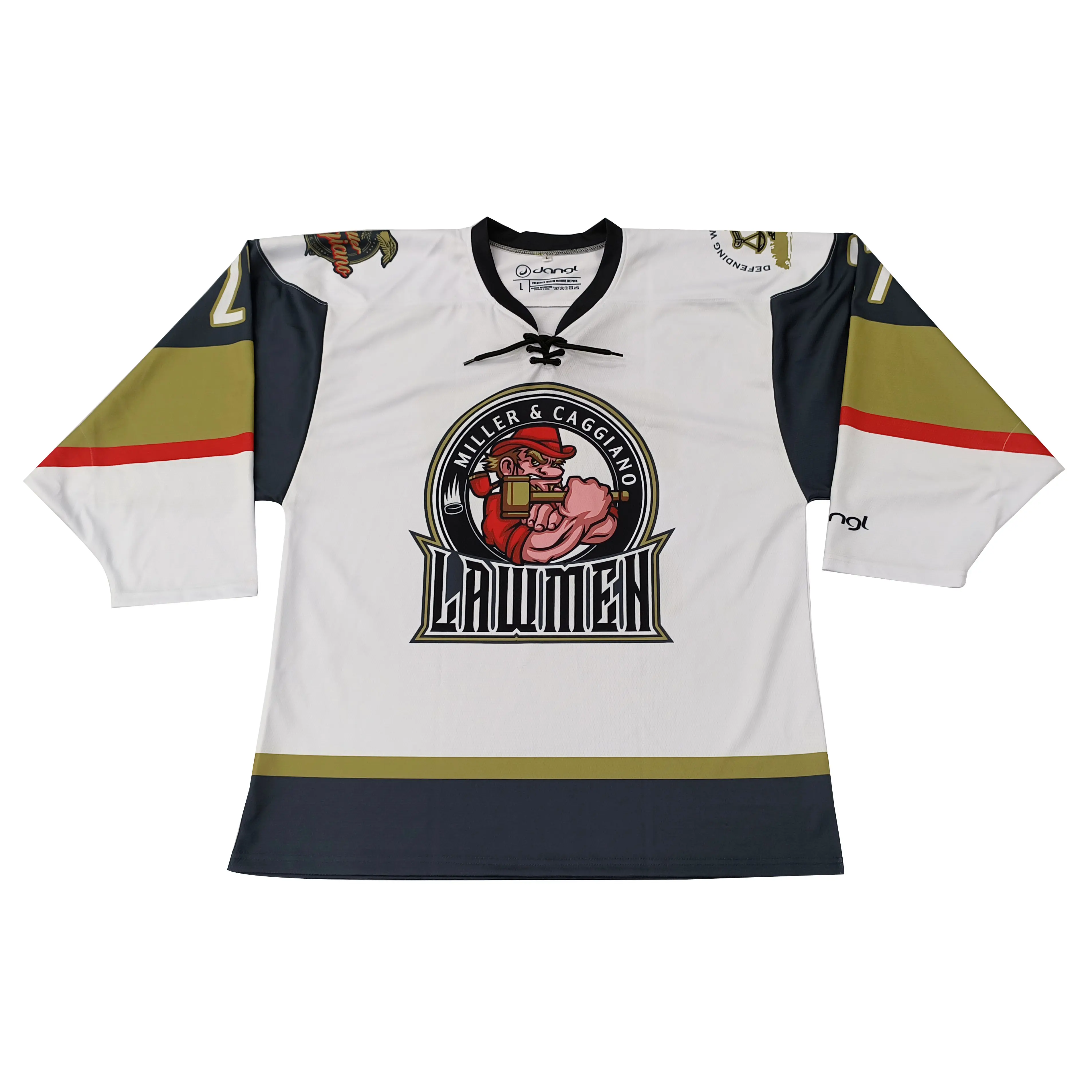 High-Quality White Hockey Jersey - Premium Quality, Stylish & Comfortable Manufacturer, Factory