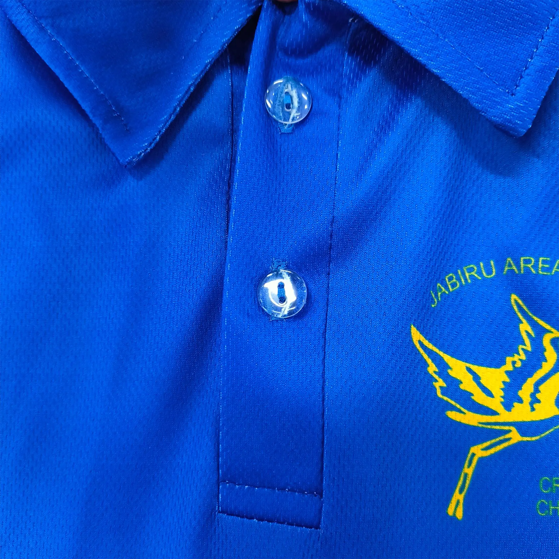 Custom Sublimated School Polo Shirt – Royal Blue Team Uniform Style