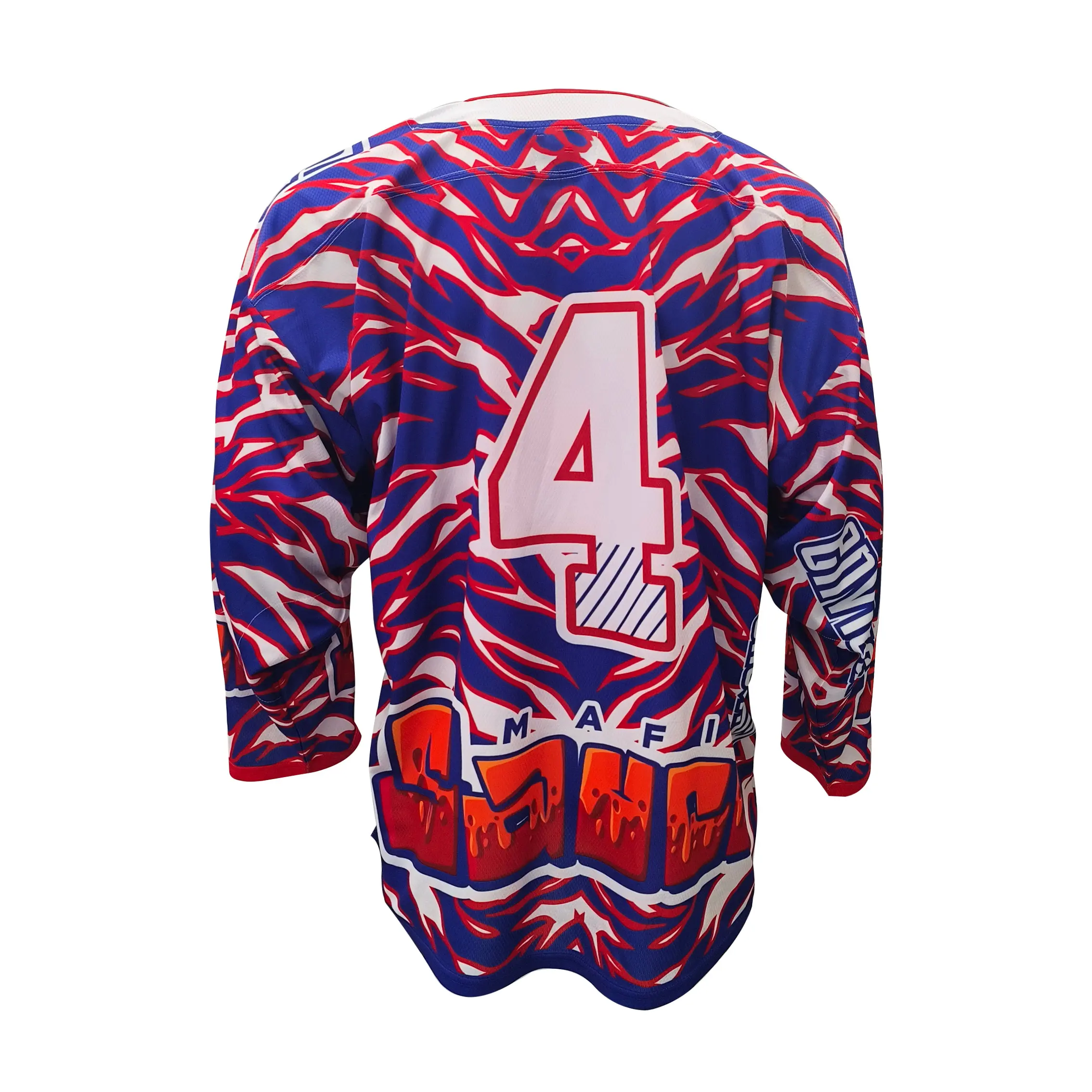 Custom Ice Hockey Jersey, Breathable Mesh, Personalized Print Team Uniform