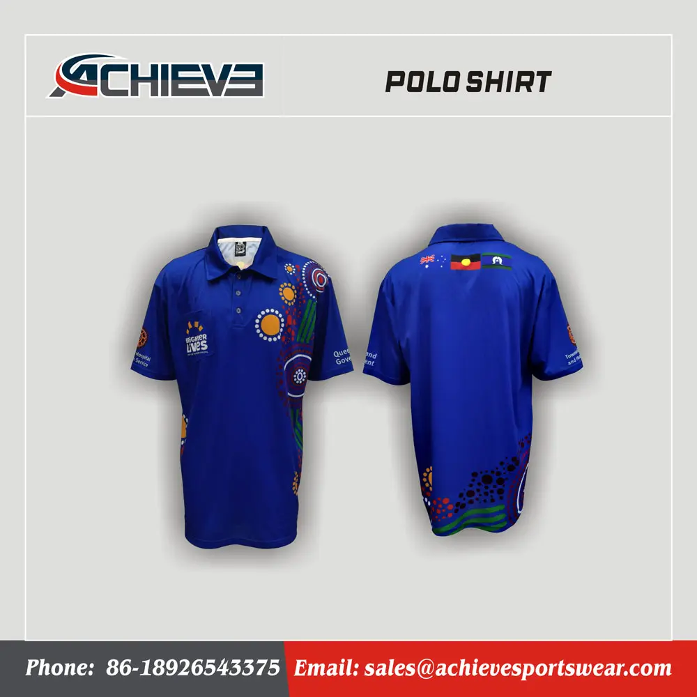 Custom Cricket Polo Jersey Cricket Team shirts Comfortable