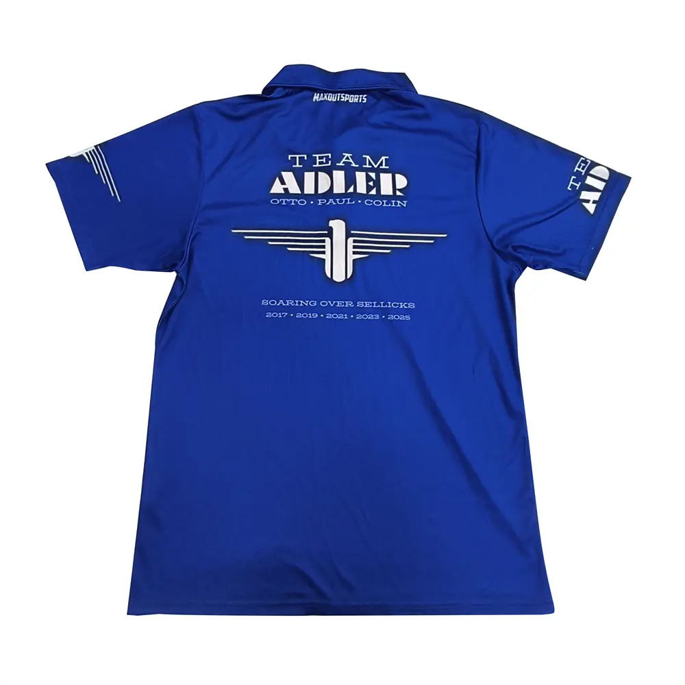 OEM Sublimation Printed Sport Plain Shirt Polo Shirt Custom Logo Men's Polo Shirt Short Sleeve 100%Polyester Mesh Short Sleeve Sublimation Shirt Manufacturer, Factory