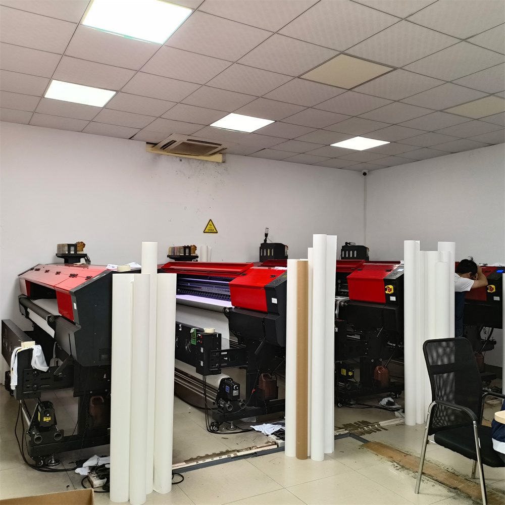 Sublimation printing machine for custom sportswear