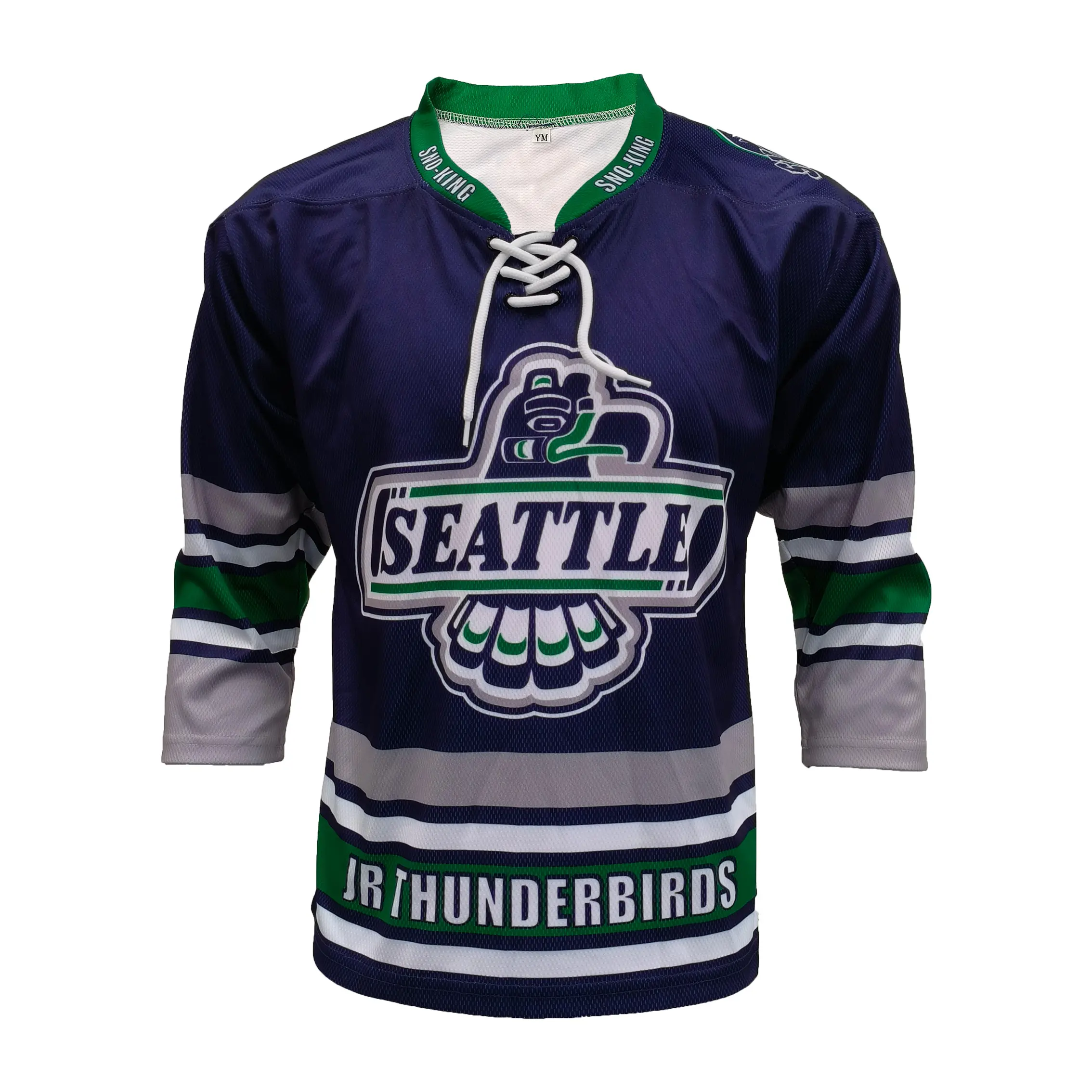 High-Quality Best Price Quick Dry OEM Professional Polyester Customized Embroidery Ice Hockey Jersey Supplier, Factory