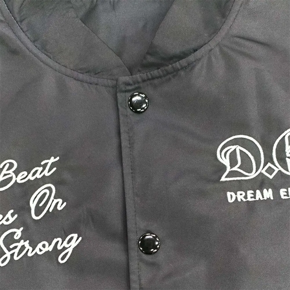 High-Quality Black Studio Varsity Jacket Design Supplier, Factory
