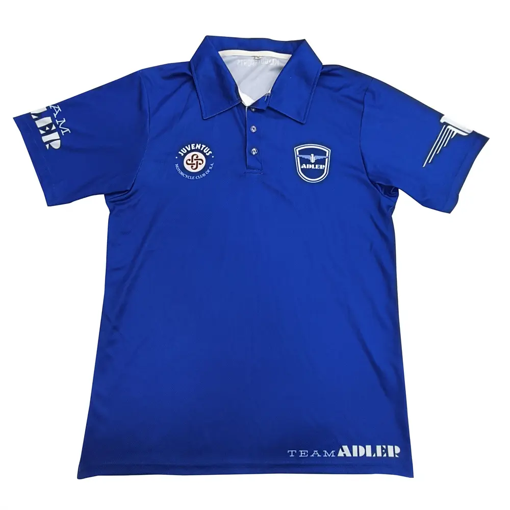OEM Sublimation Printed Sport Plain Shirt Polo Shirt Custom Logo Men's Polo Shirt Short Sleeve 100%Polyester Mesh Short Sleeve Sublimation Shirt Manufacturer, Factory