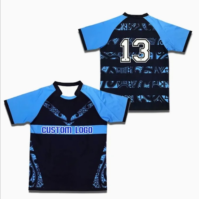 Two-Tone Rugby Jersey Design