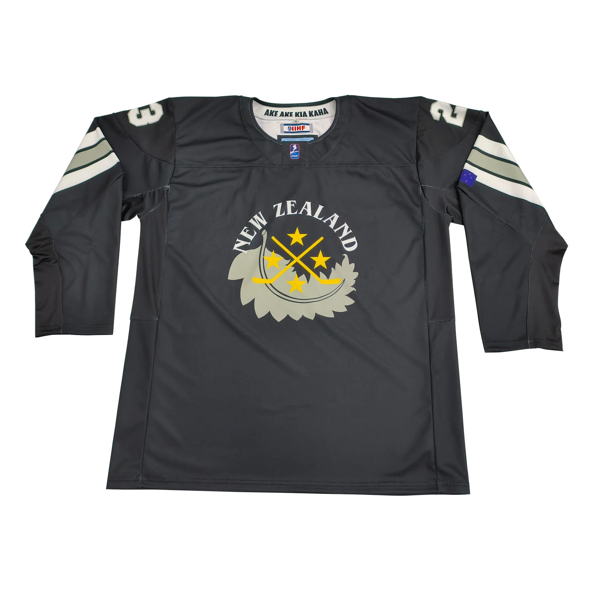 Custom New Zealand Ice Hockey Jersey - Sublimated Team Uniform-1