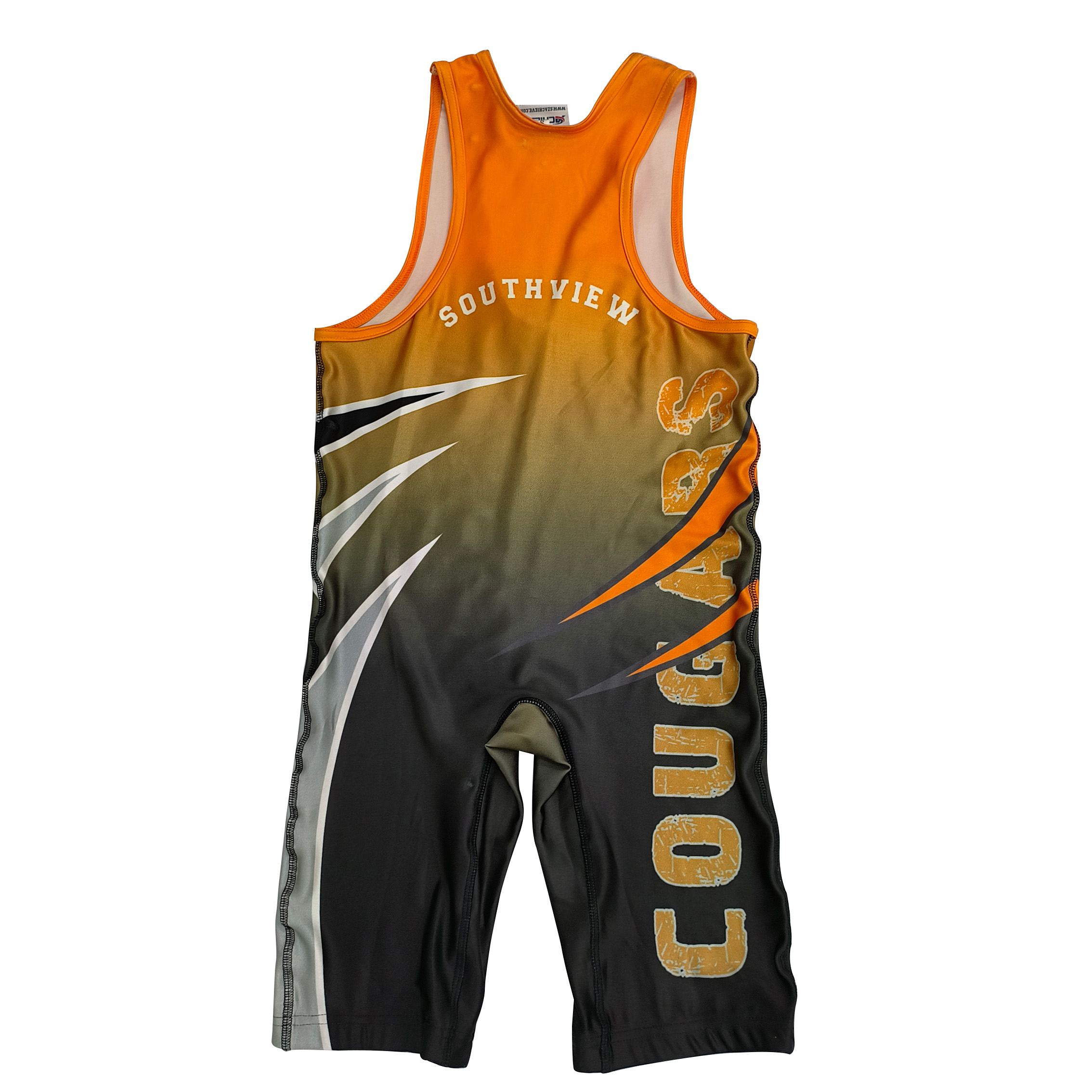 Custom Wrestling Singlet Detail 1