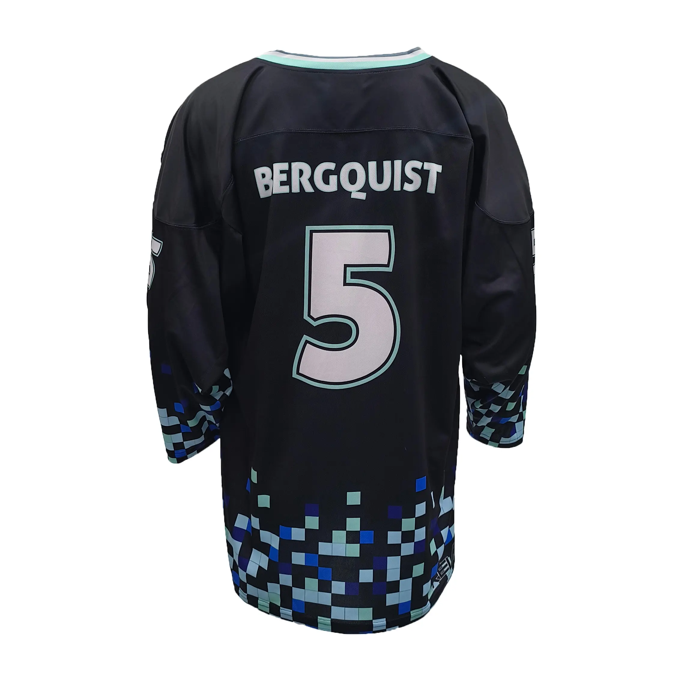 Custom Recolt Game Ice Hockey Jersey Lace Neck Full Sublimation Printing Jerseys