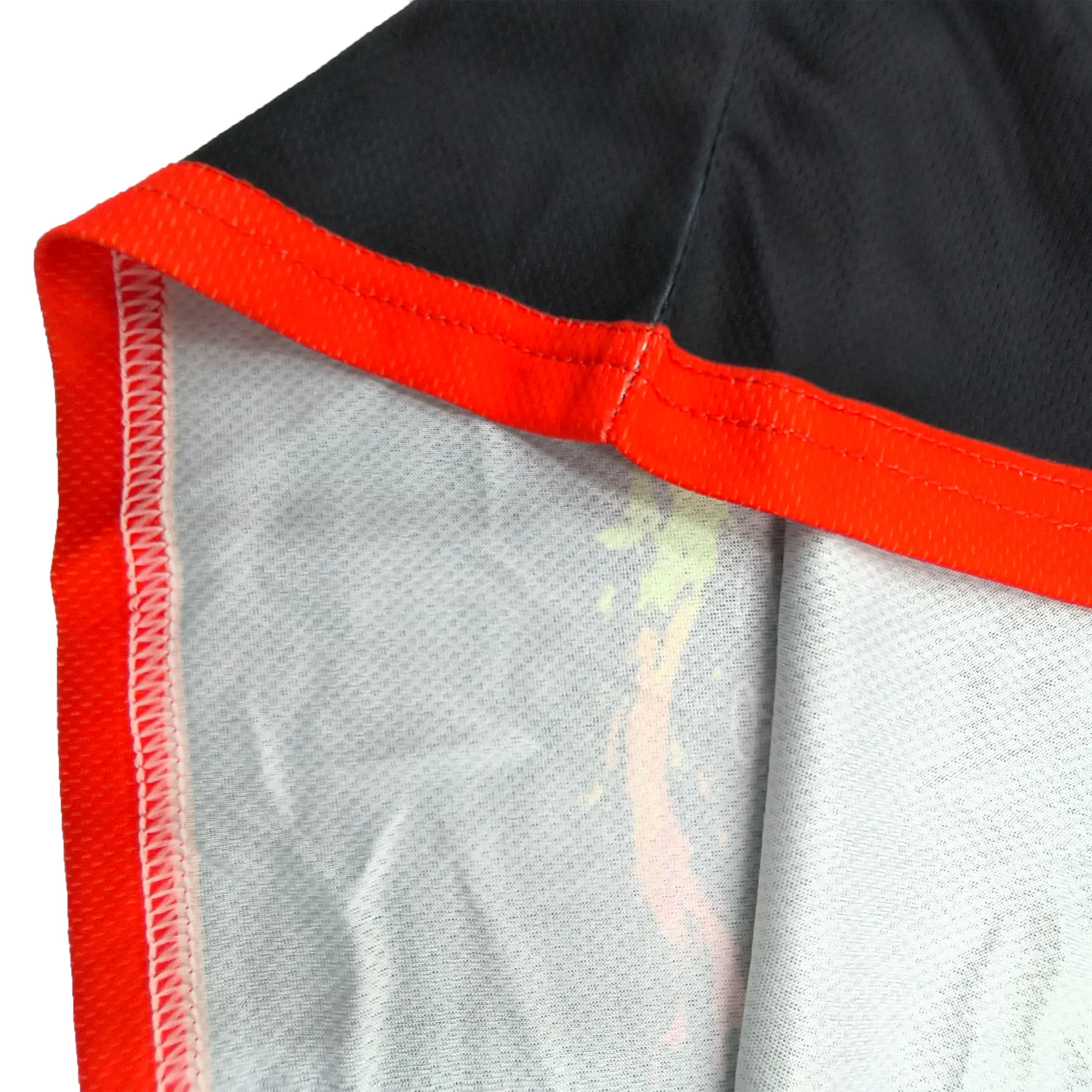 Custom Basketball Vest Jersey Black Red Team Sublimated Sleeveless Uniform