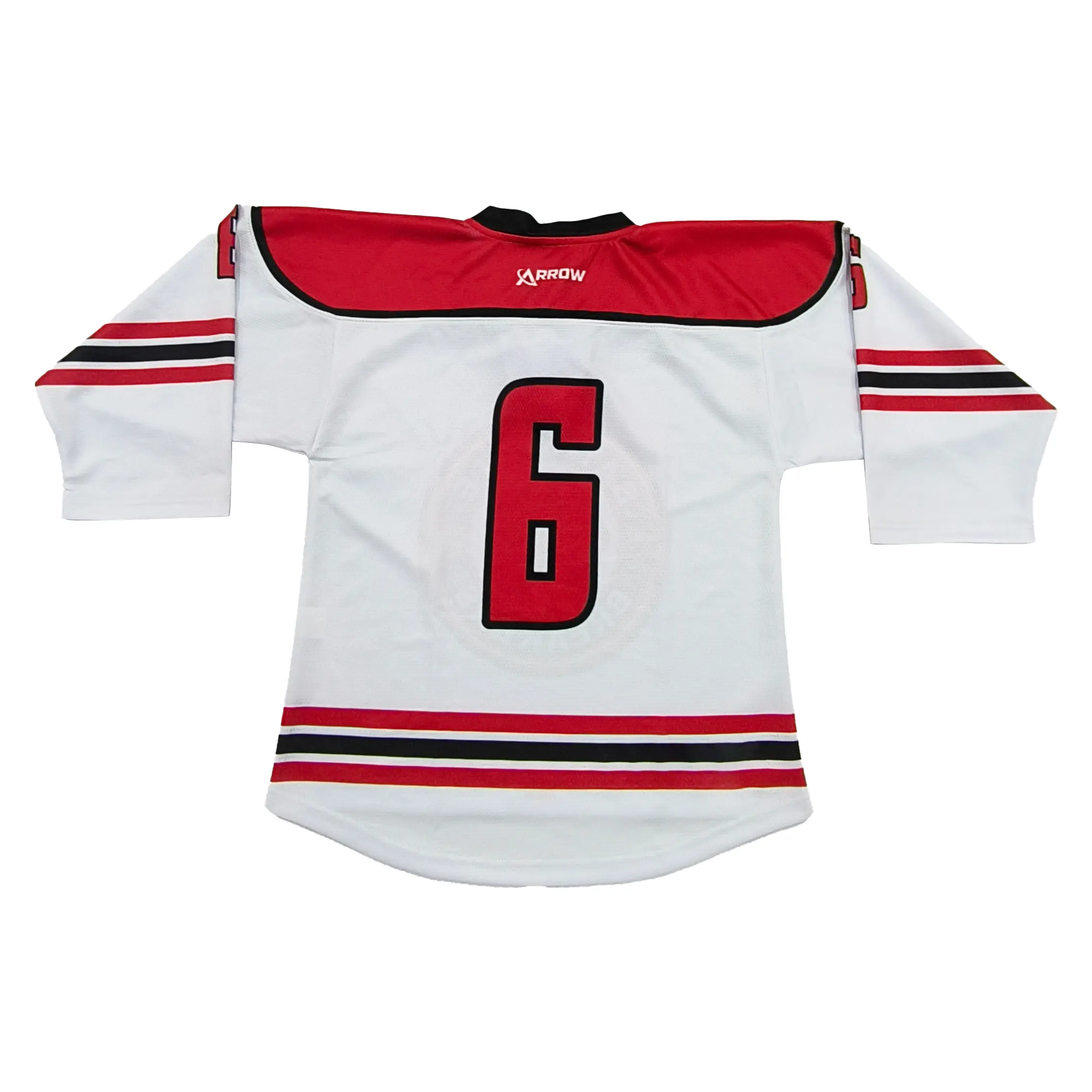 Custom Clover Logo Ice Hockey Jersey Lace Neck Full Sublimation Printing Jerseys