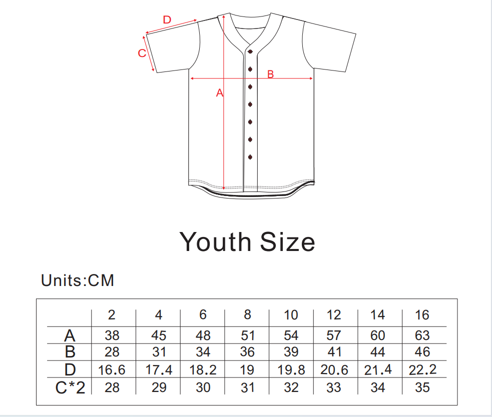 Size Chart 2
